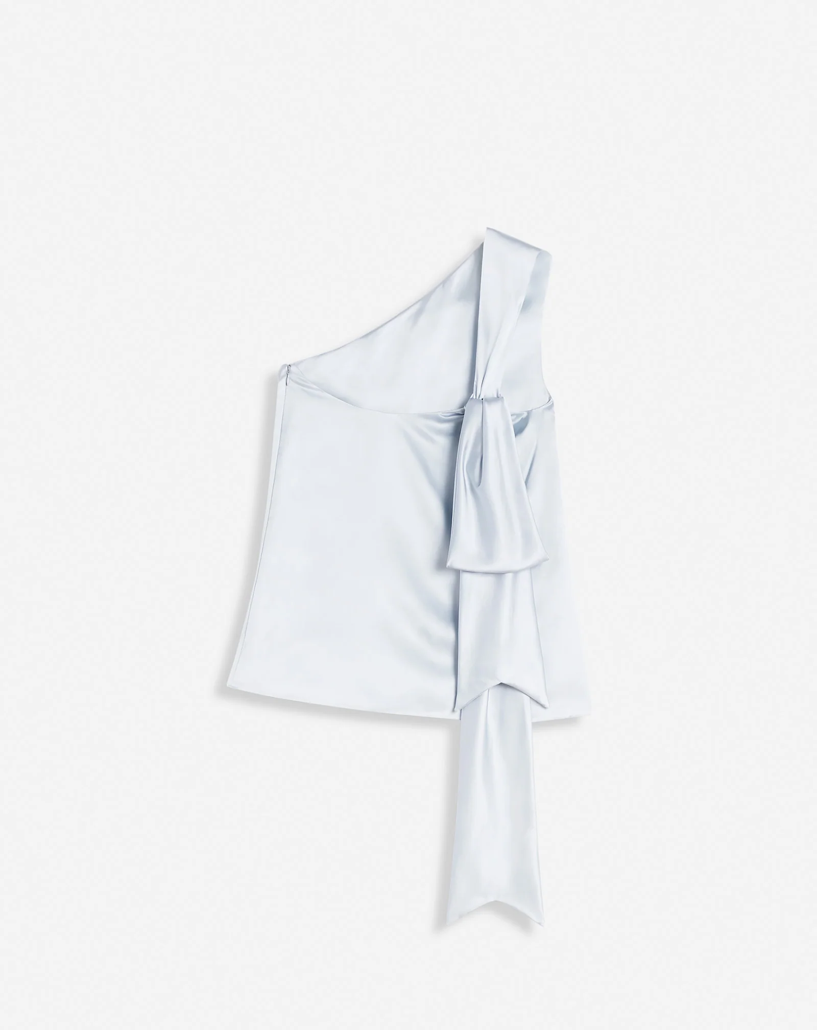 Asymmetrical top with ribbon detail