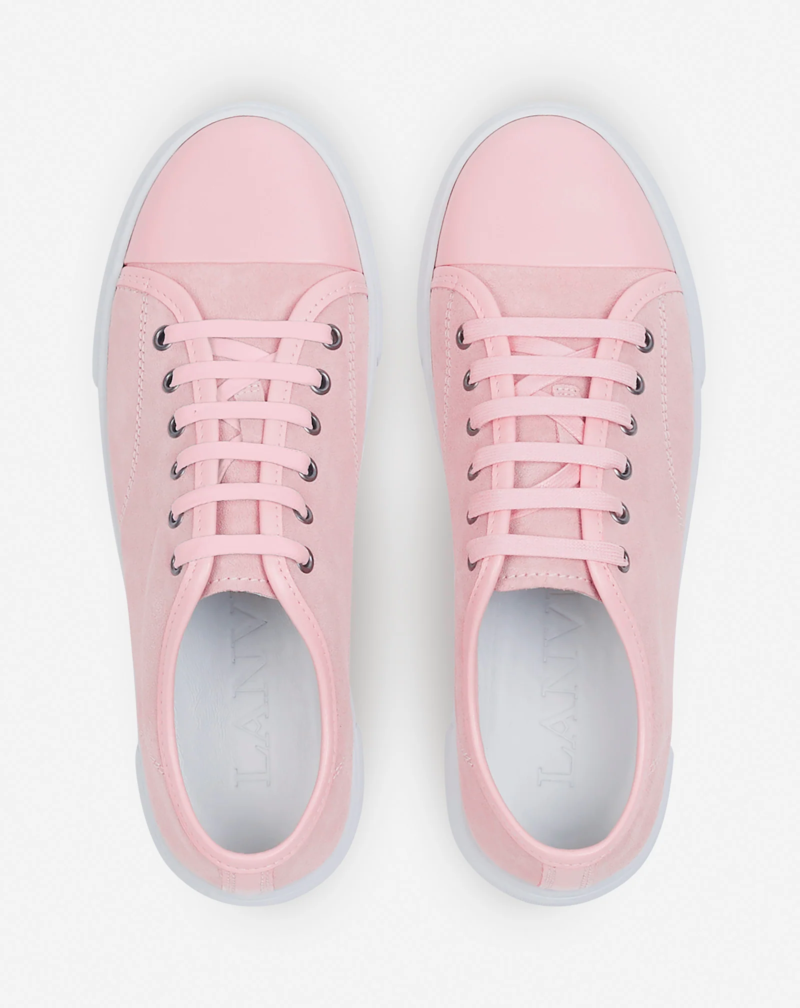 Dbb1 leather and suede sneakers