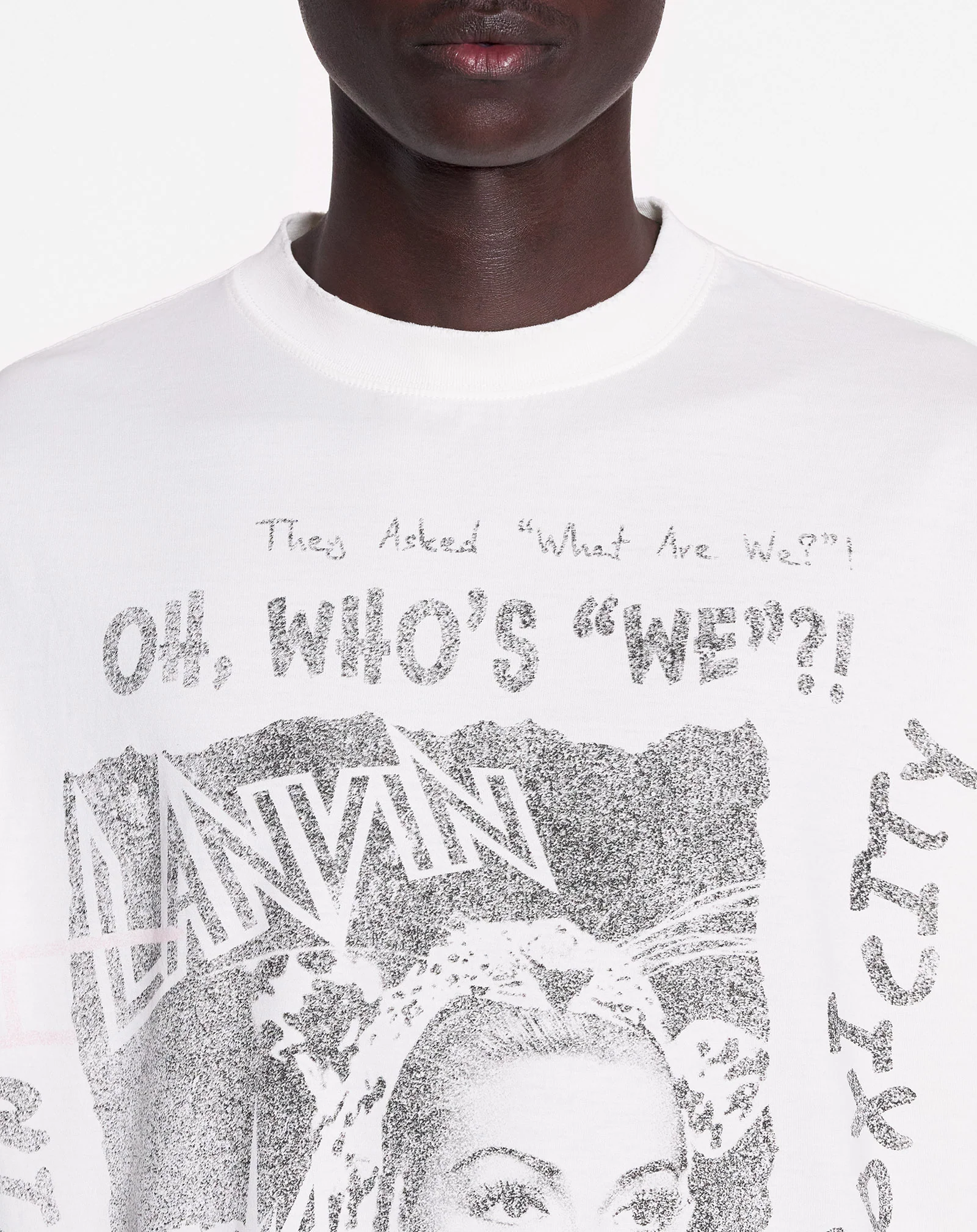 Lanvin x future unisex loose-fit printed t-shirt