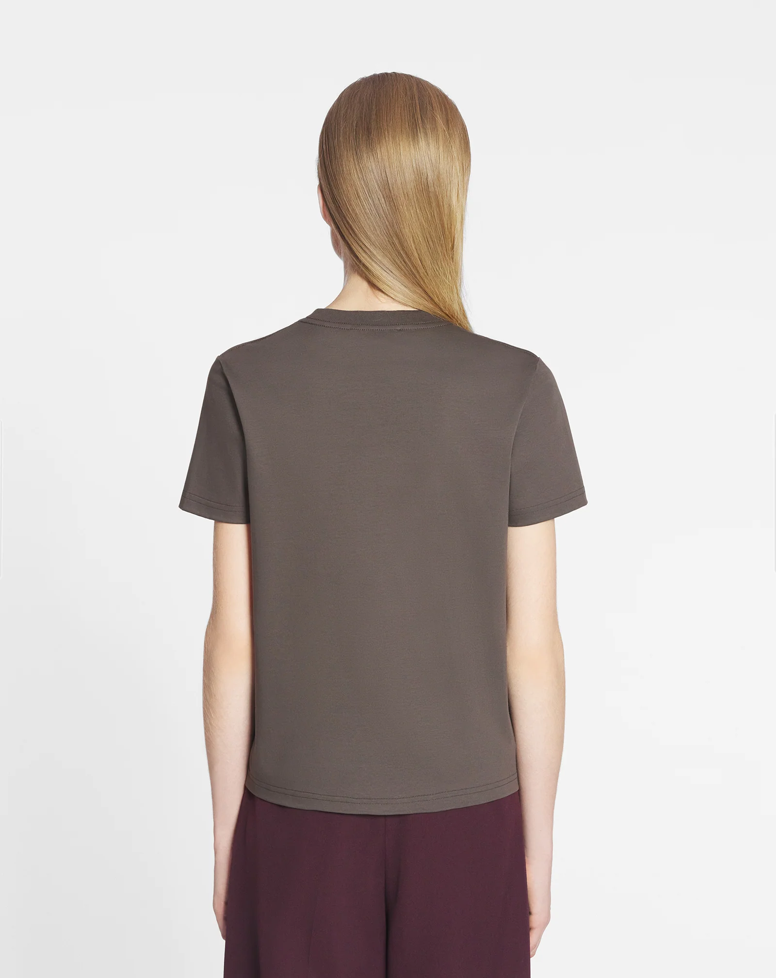 Lanvin bead embroidered t-shirt