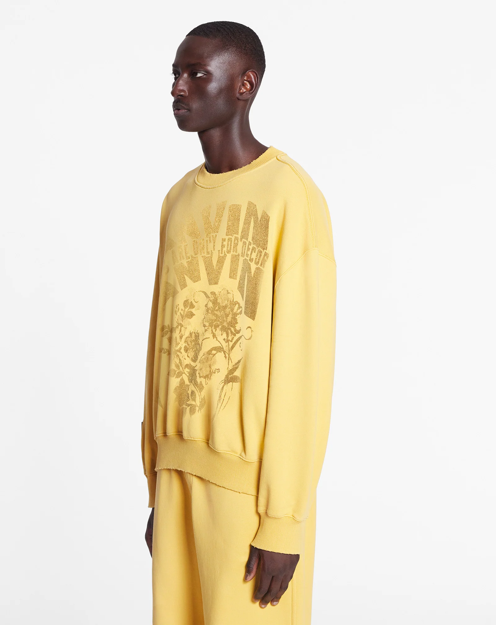 Lanvin x future unisex loose-fit printed sweatshirt