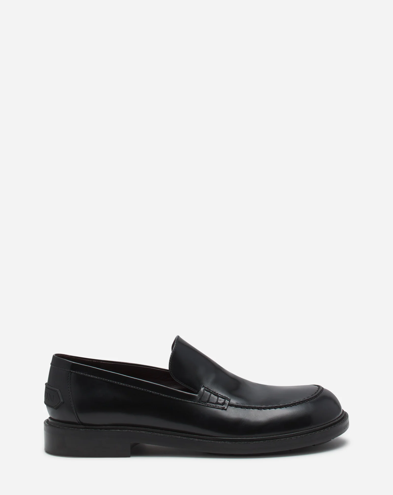 Spinto loafers in glossy leather