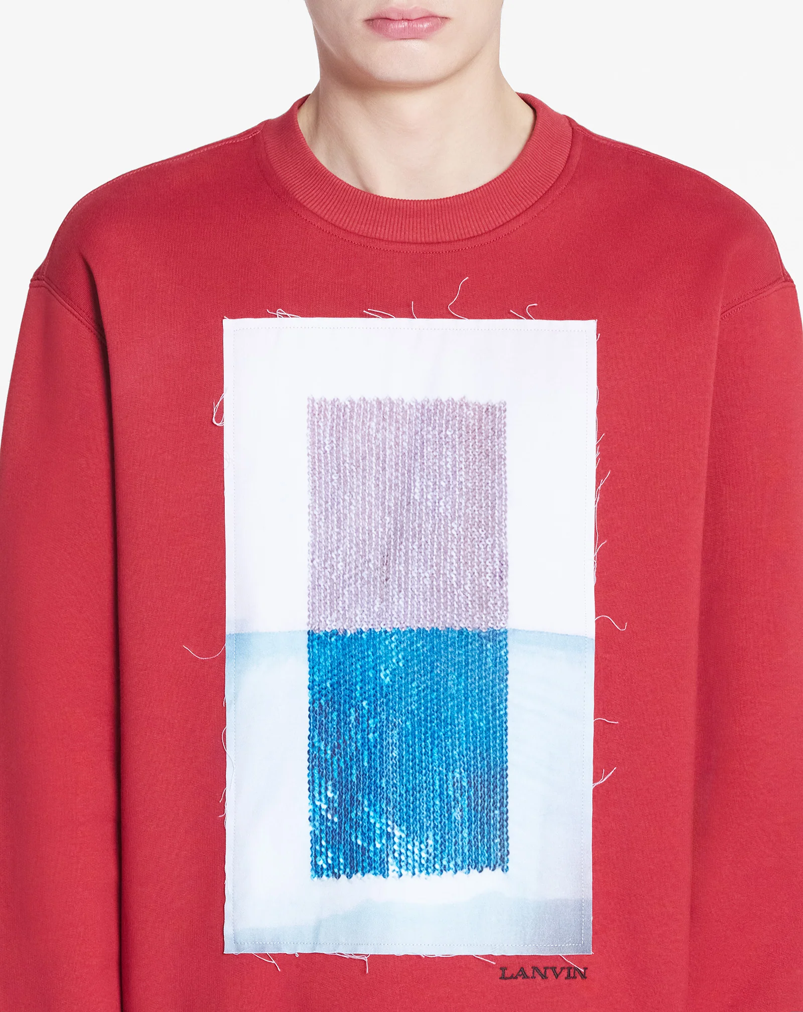 Sweatshirt with an archives print