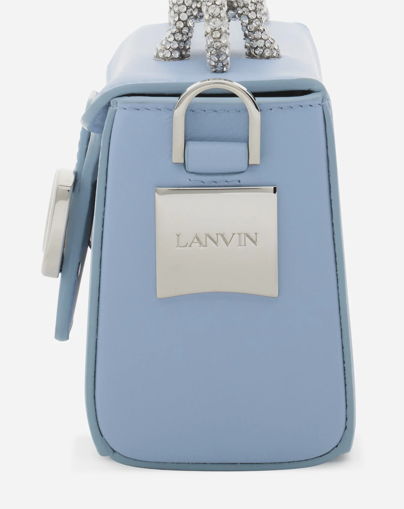 Nano pencil cat leather bag