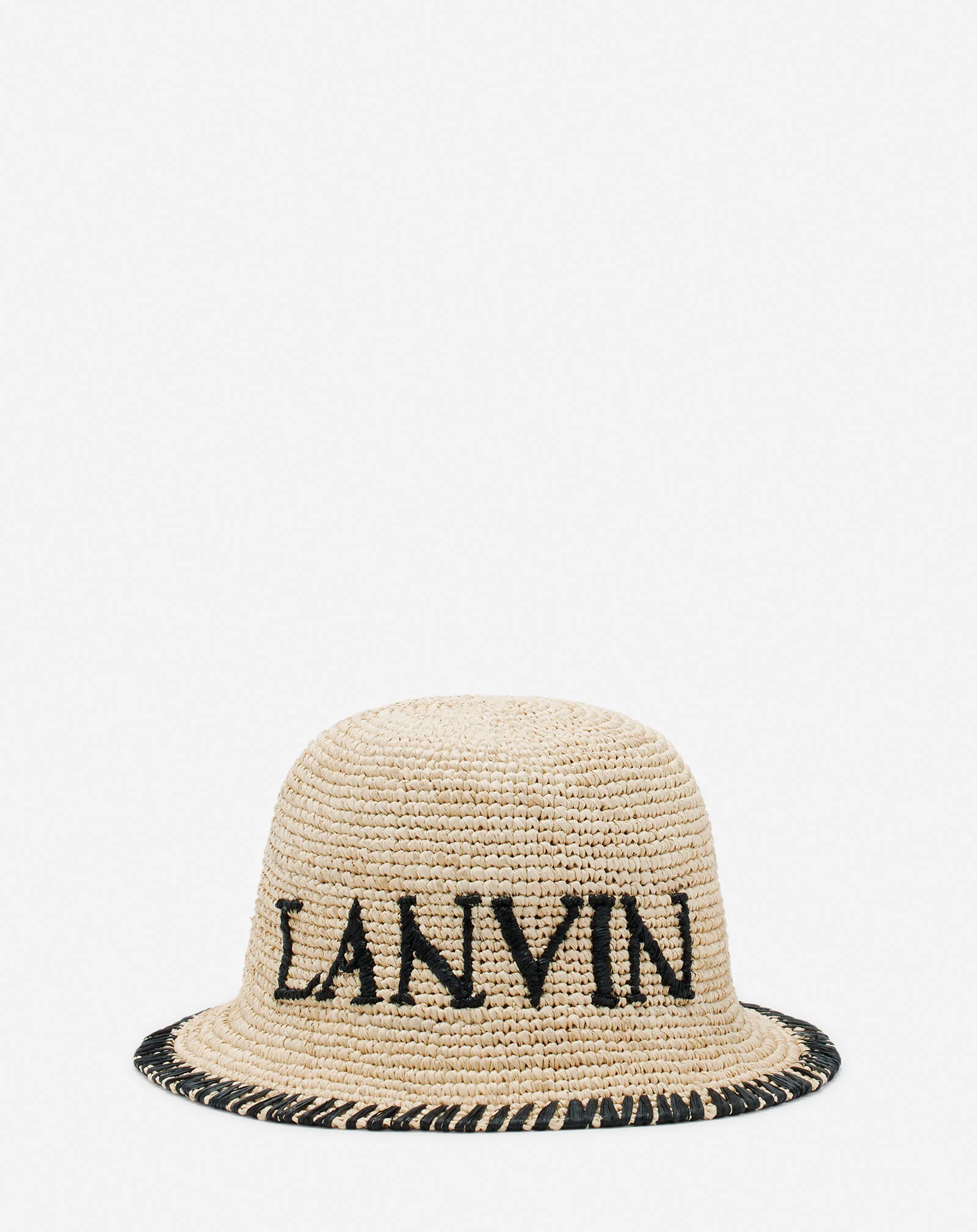 Lanvin raffia bucket hat