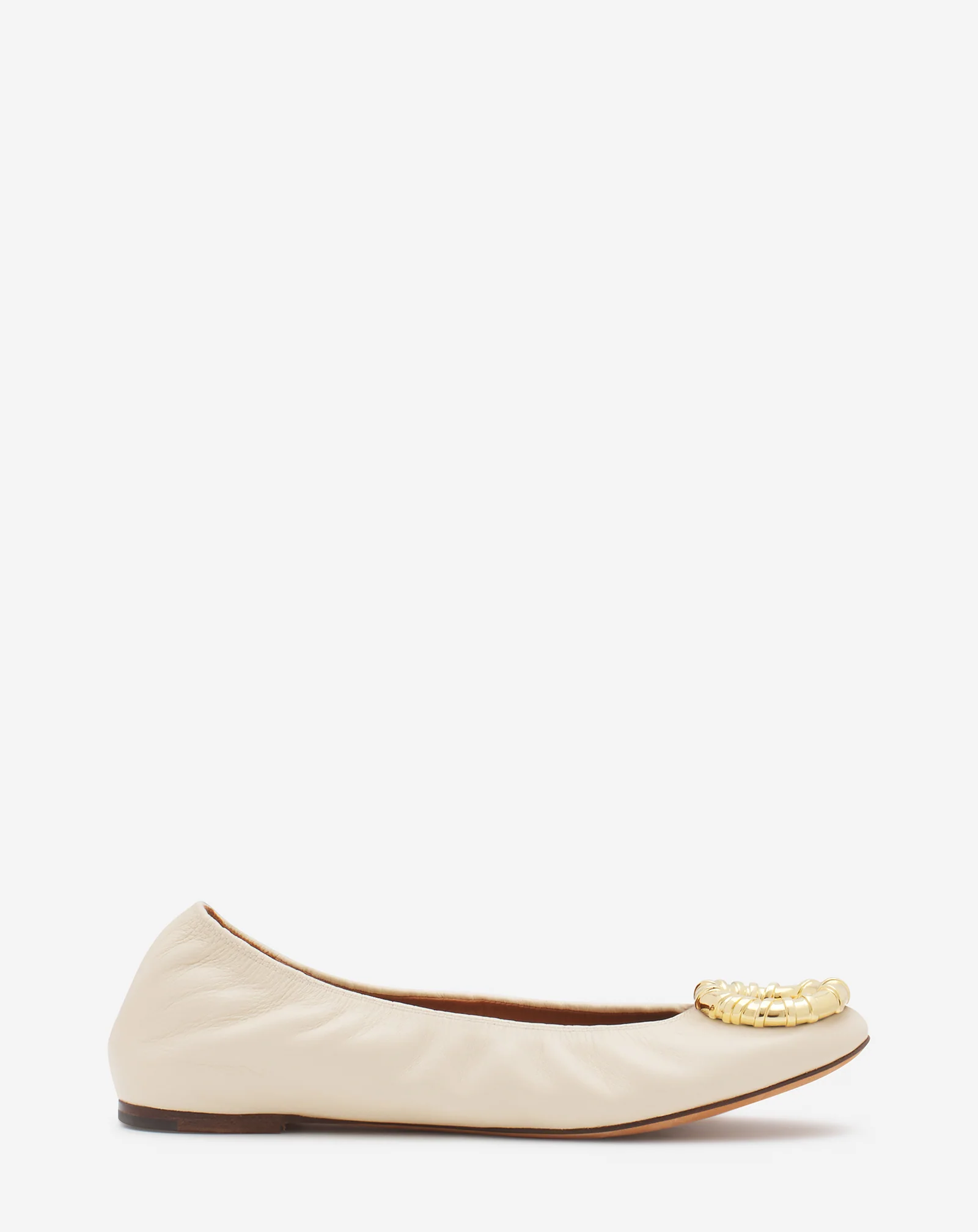 Mélodie leather ballerina flat