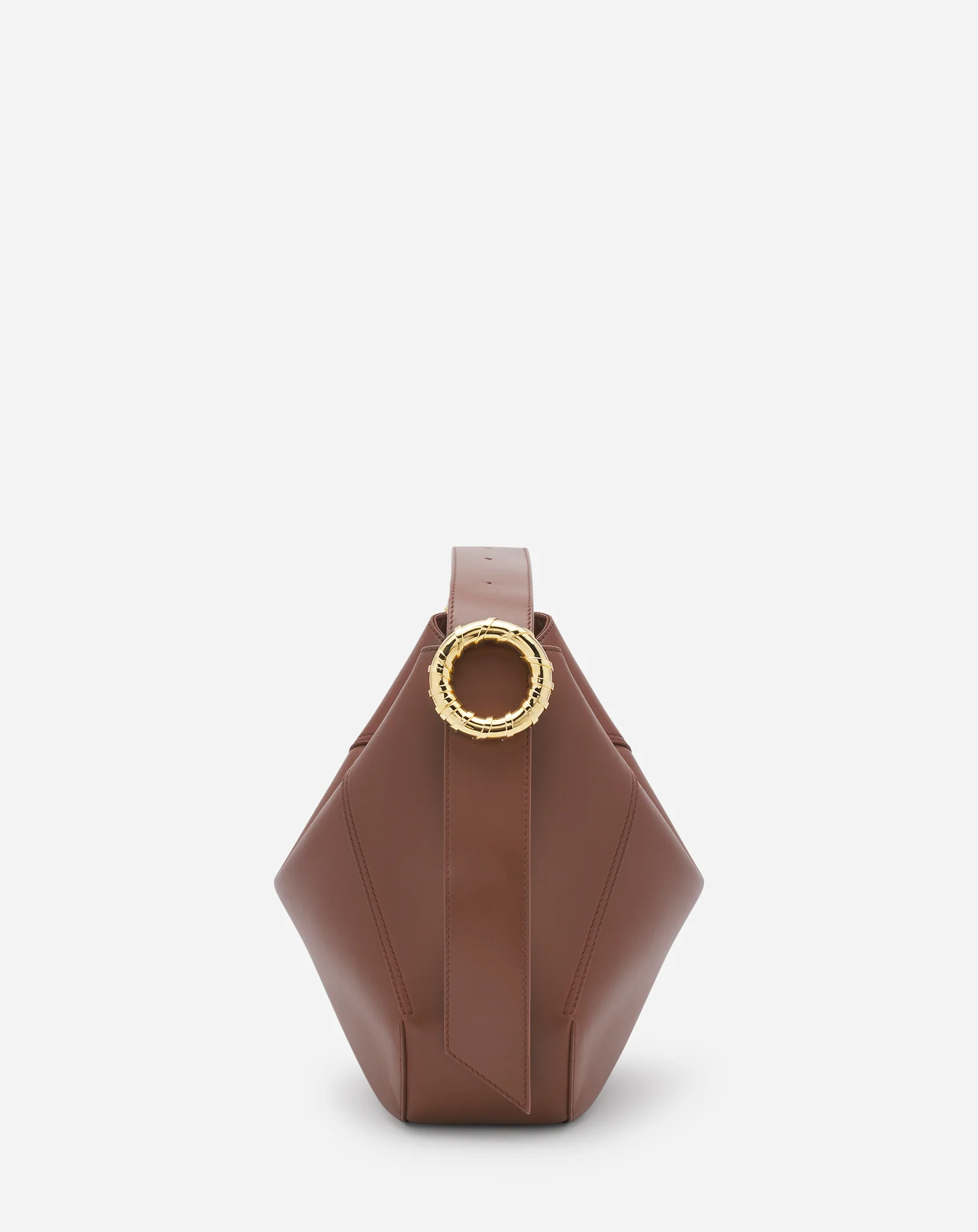 Leather mélodie hobo bag