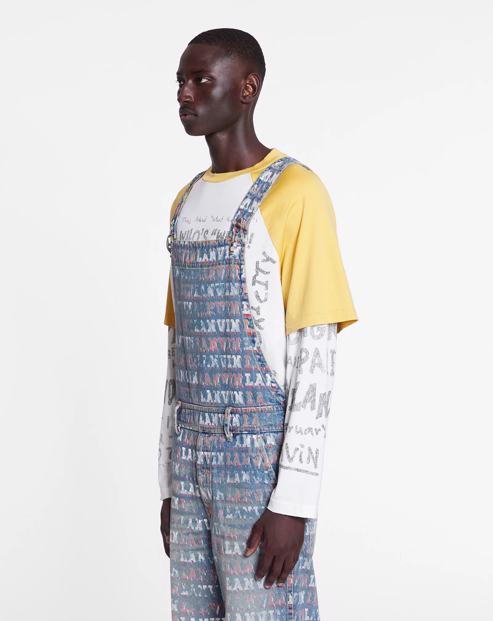 Lanvin x future loose-fit printed jumpsuit