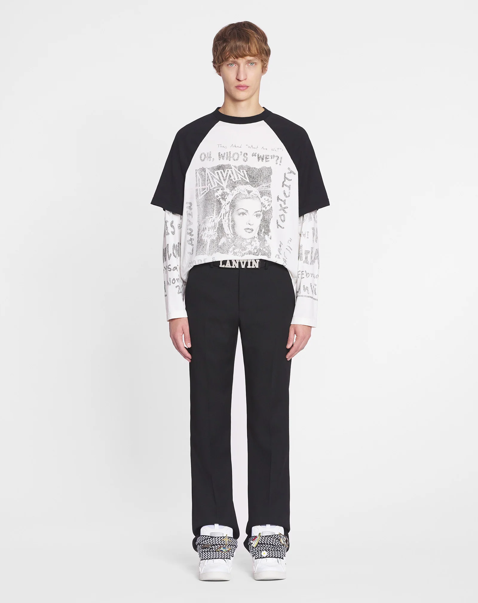 Lanvin x future long-sleeved print t-shirt