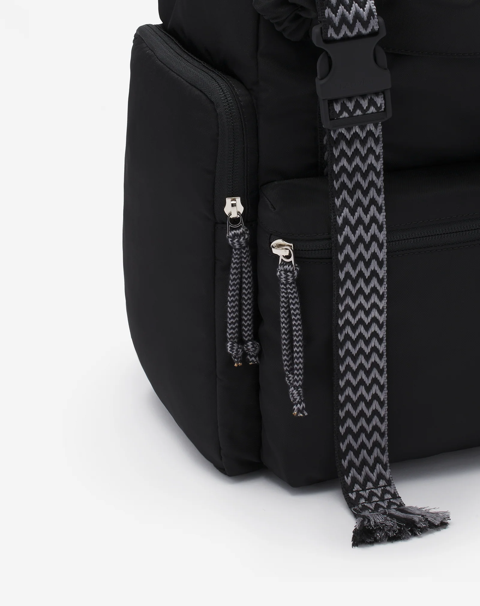 Curb nylon backpack