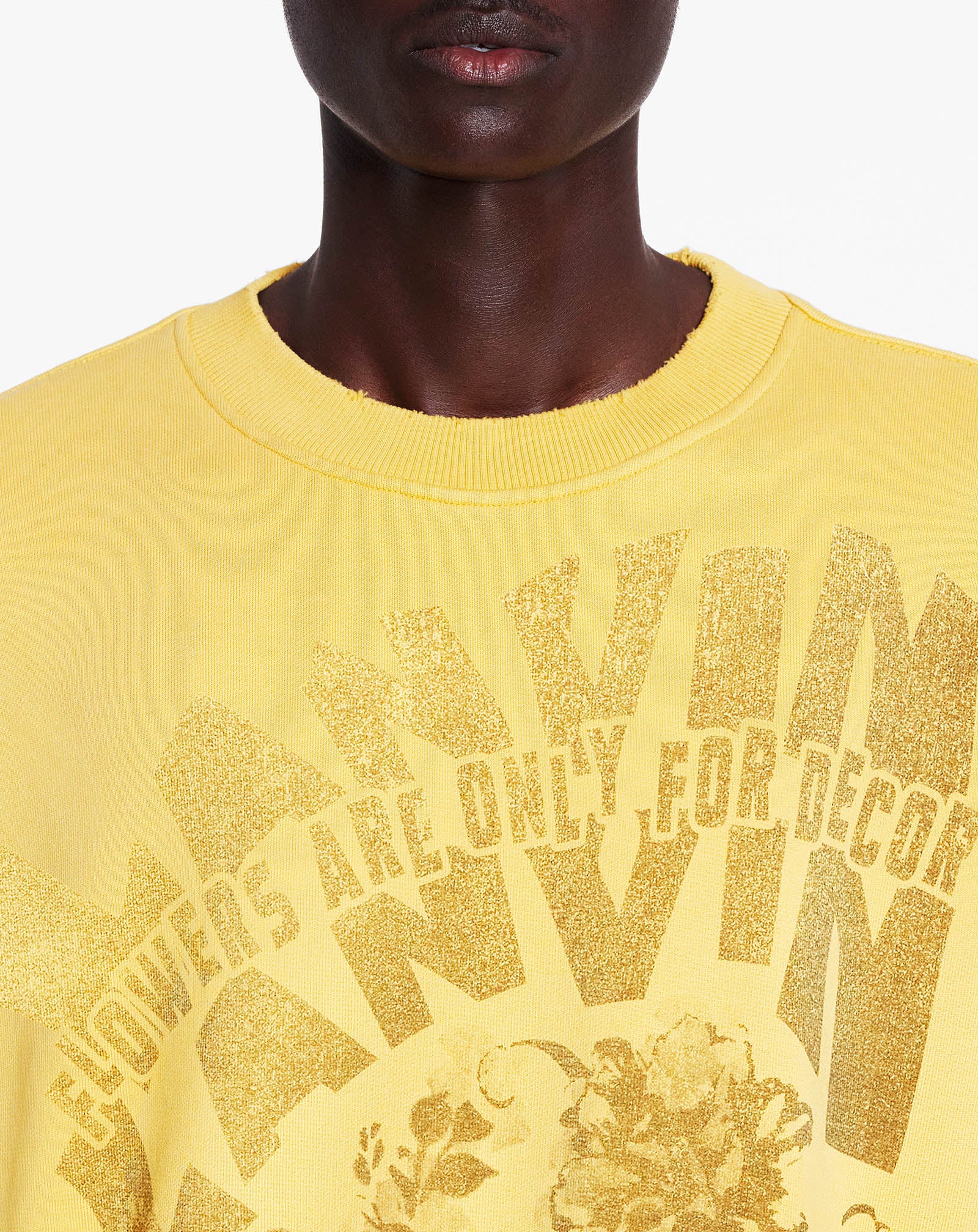 Lanvin x future unisex loose-fit printed sweatshirt