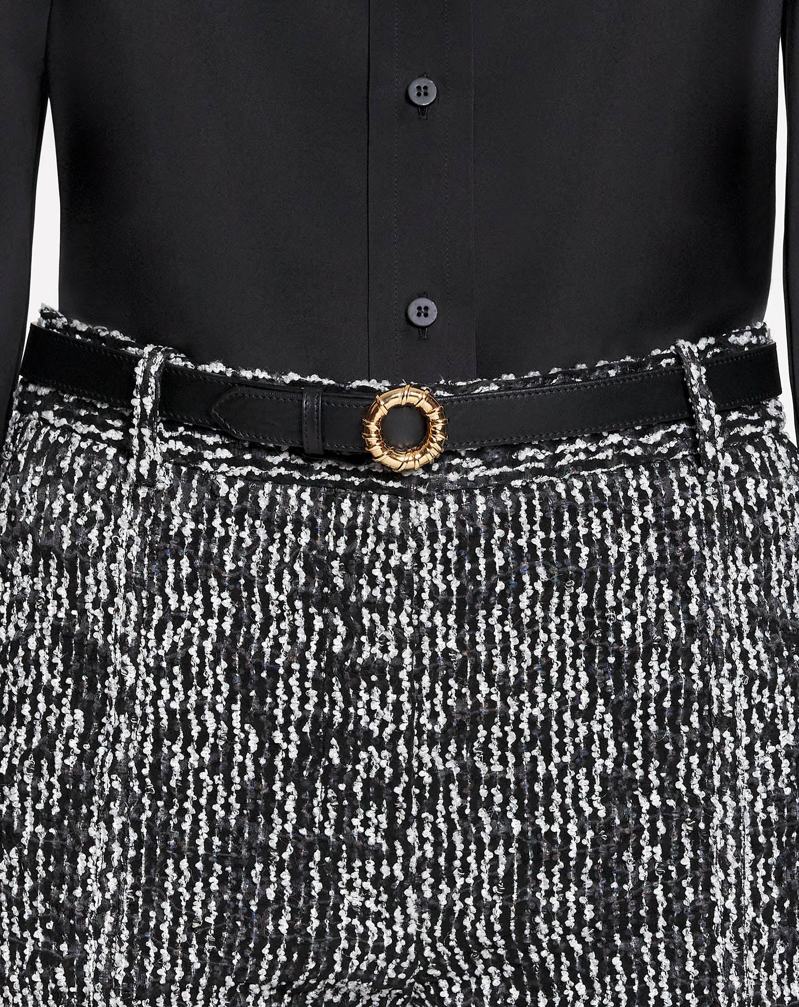 Mélodie leather belt