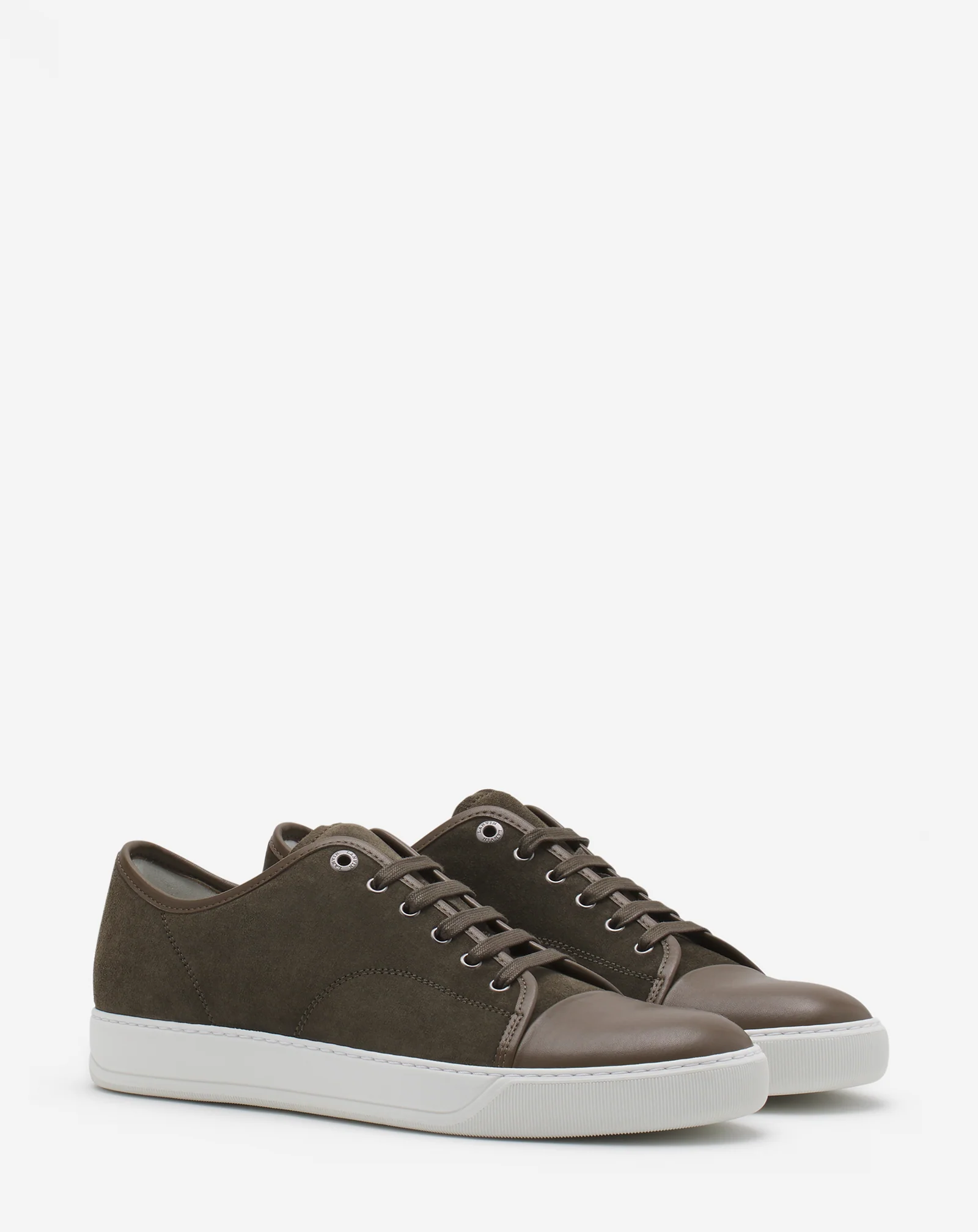 Dbb1 leather and suede sneakers