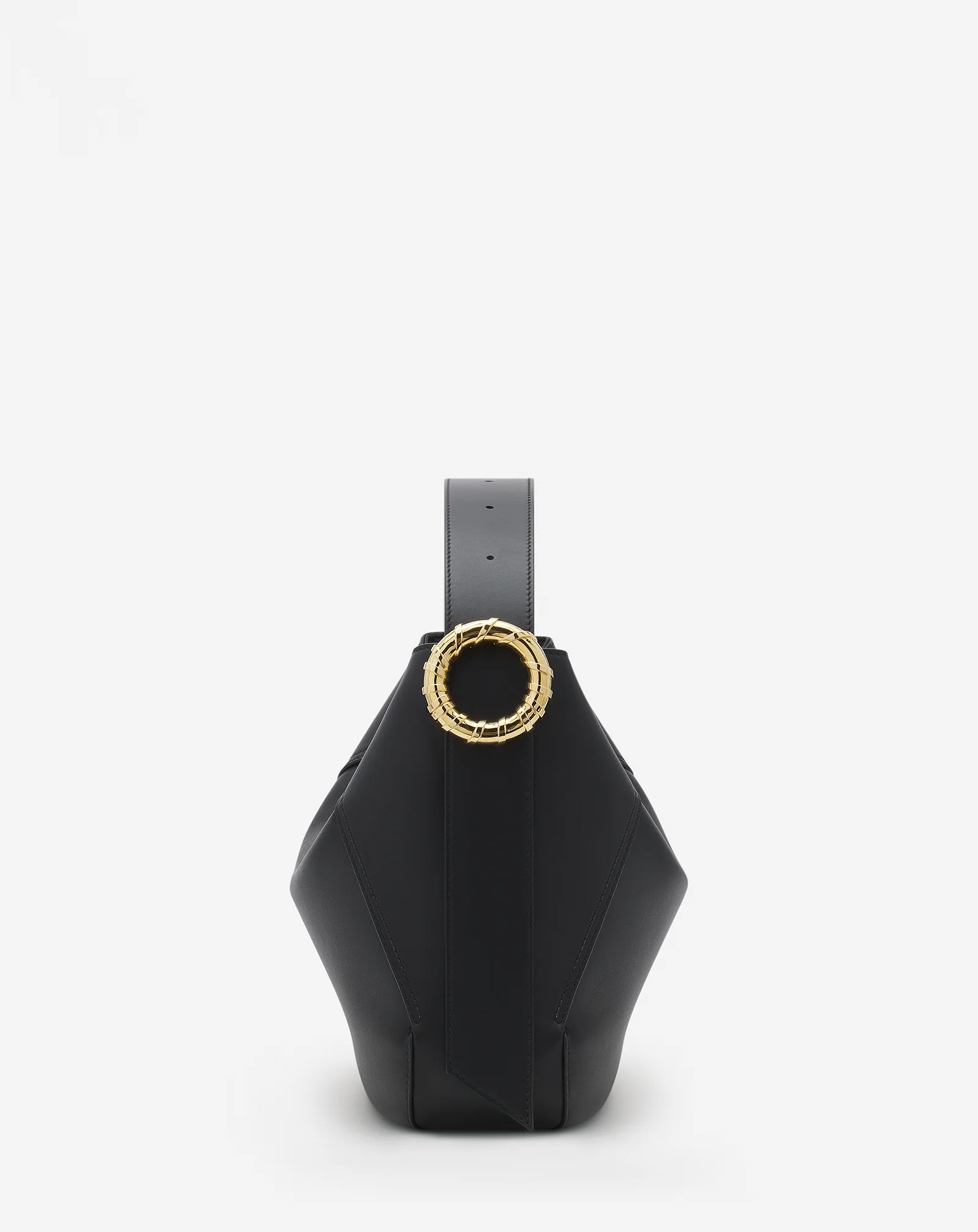 Leather mélodie hobo bag