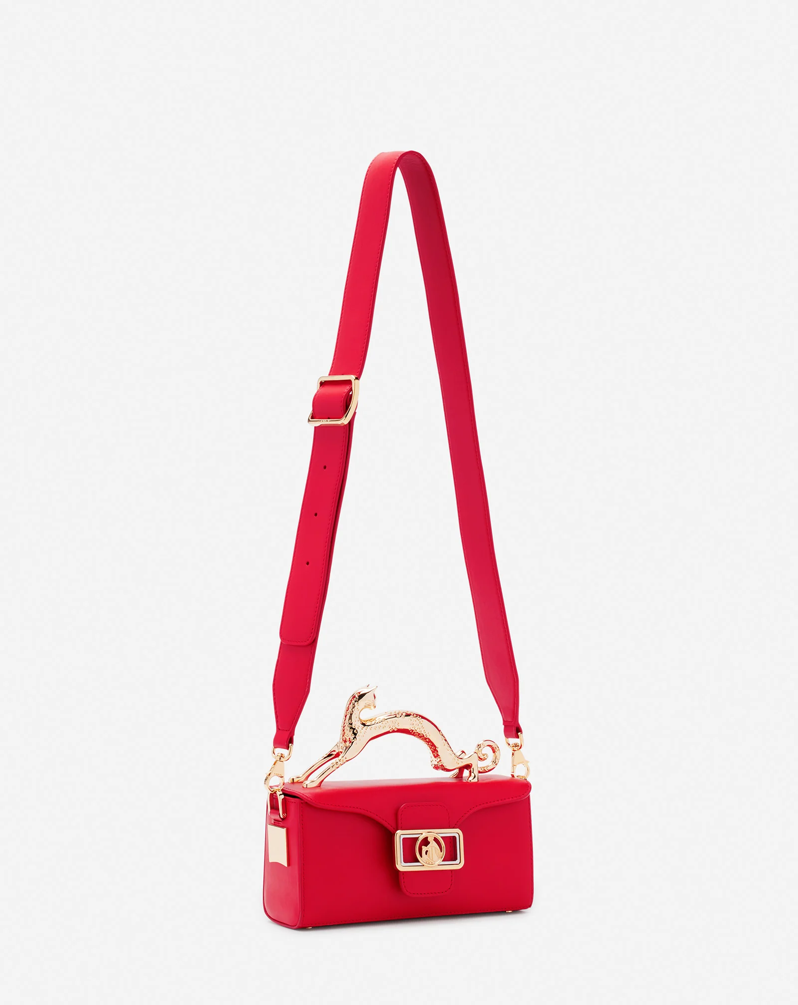 Leather nano pencil cat bag