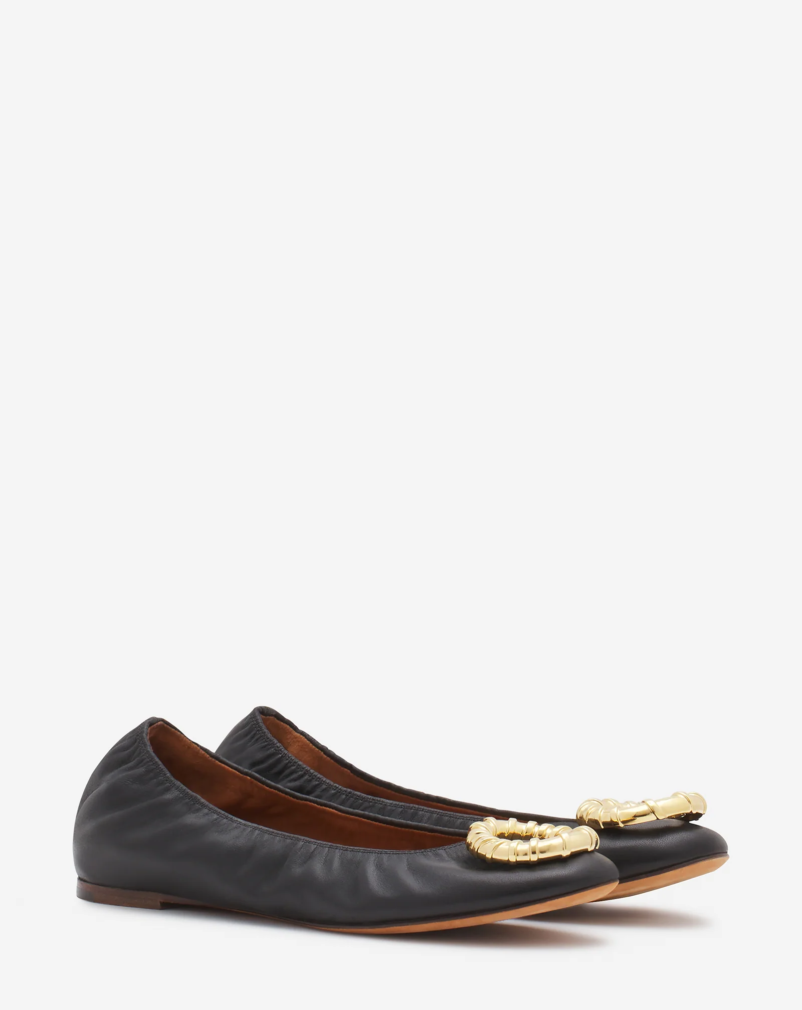 Mélodie leather ballerina flat