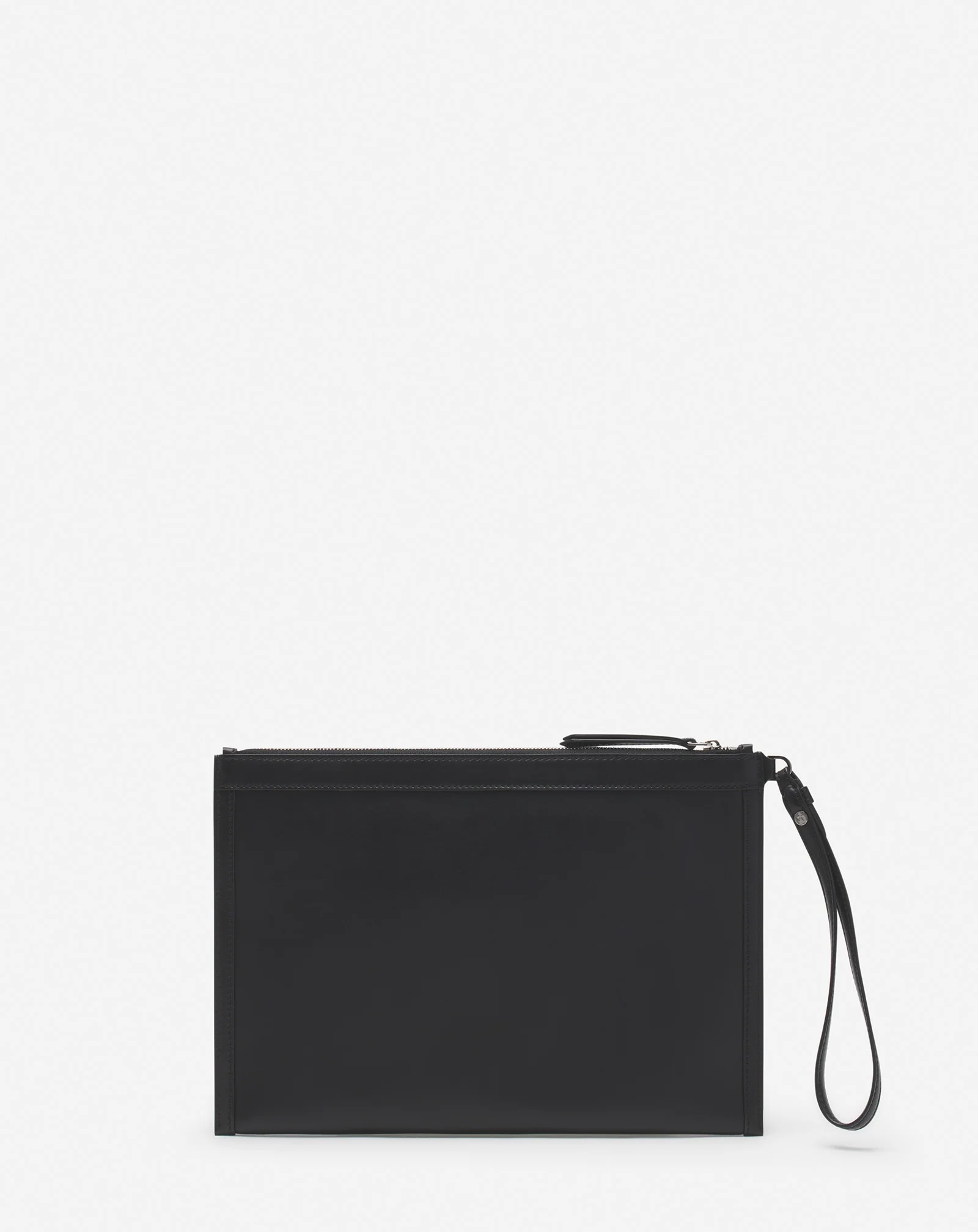 Lanvin x future leather clutch with pins