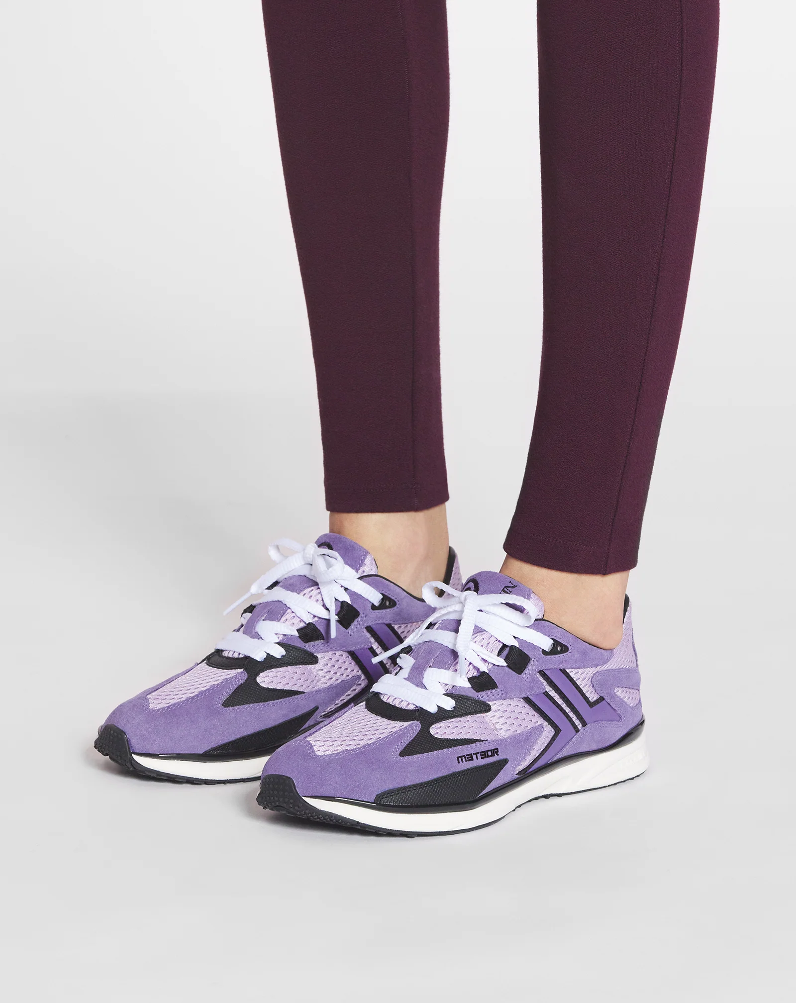 Meteor sneakers in mesh and suede