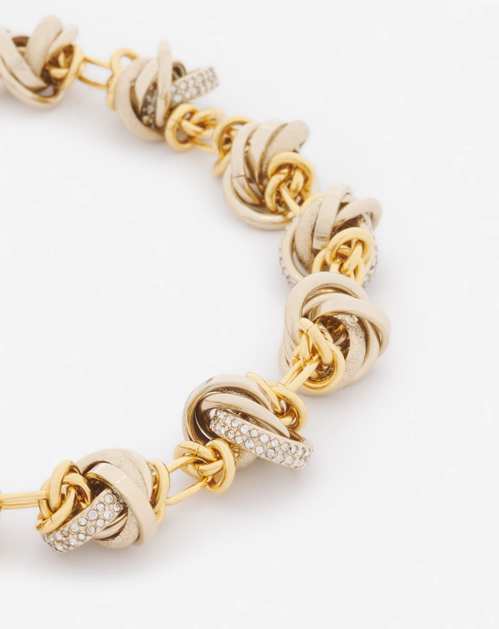 Partition by lanvin knot necklace