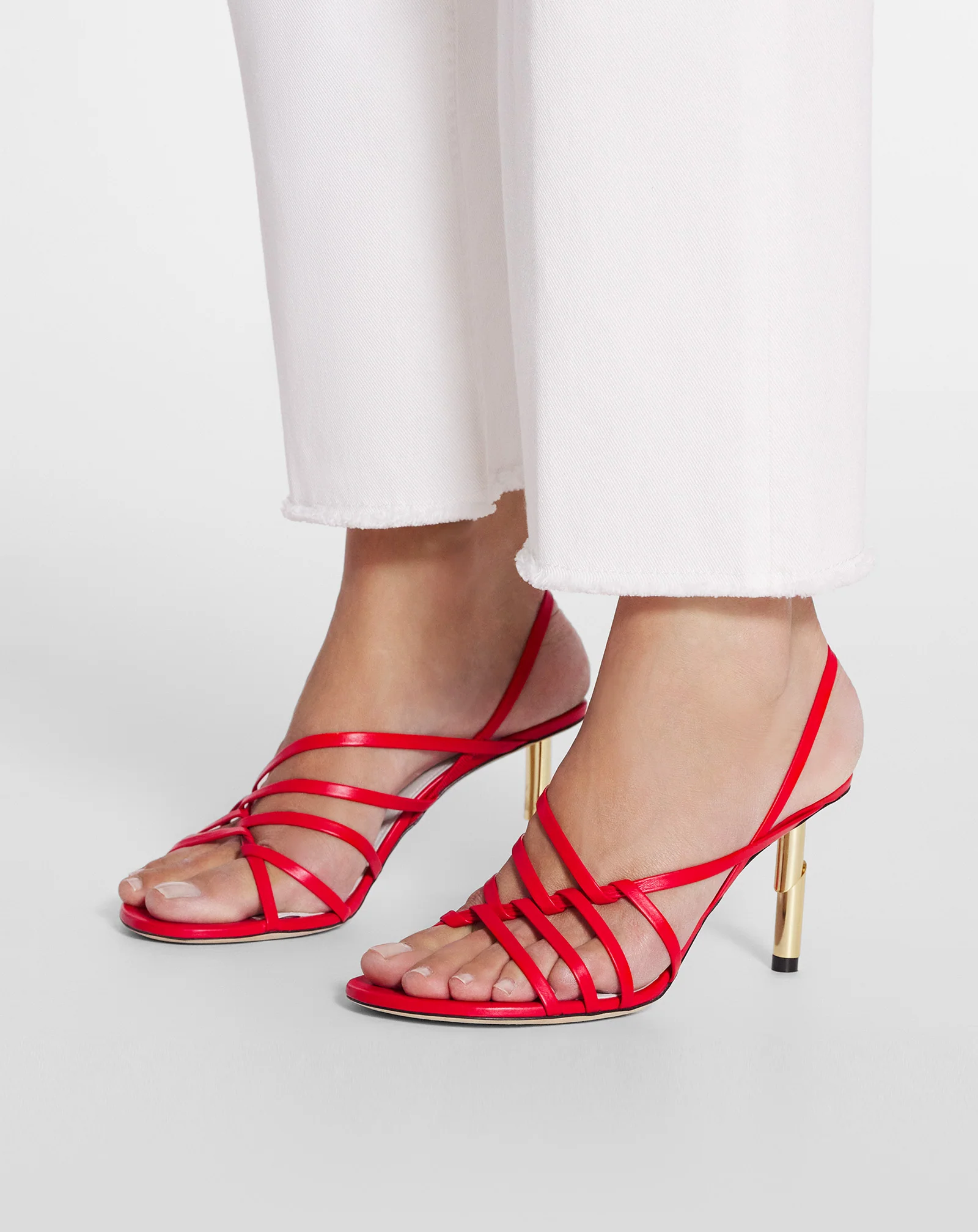Séquence by lanvin leather sandals
