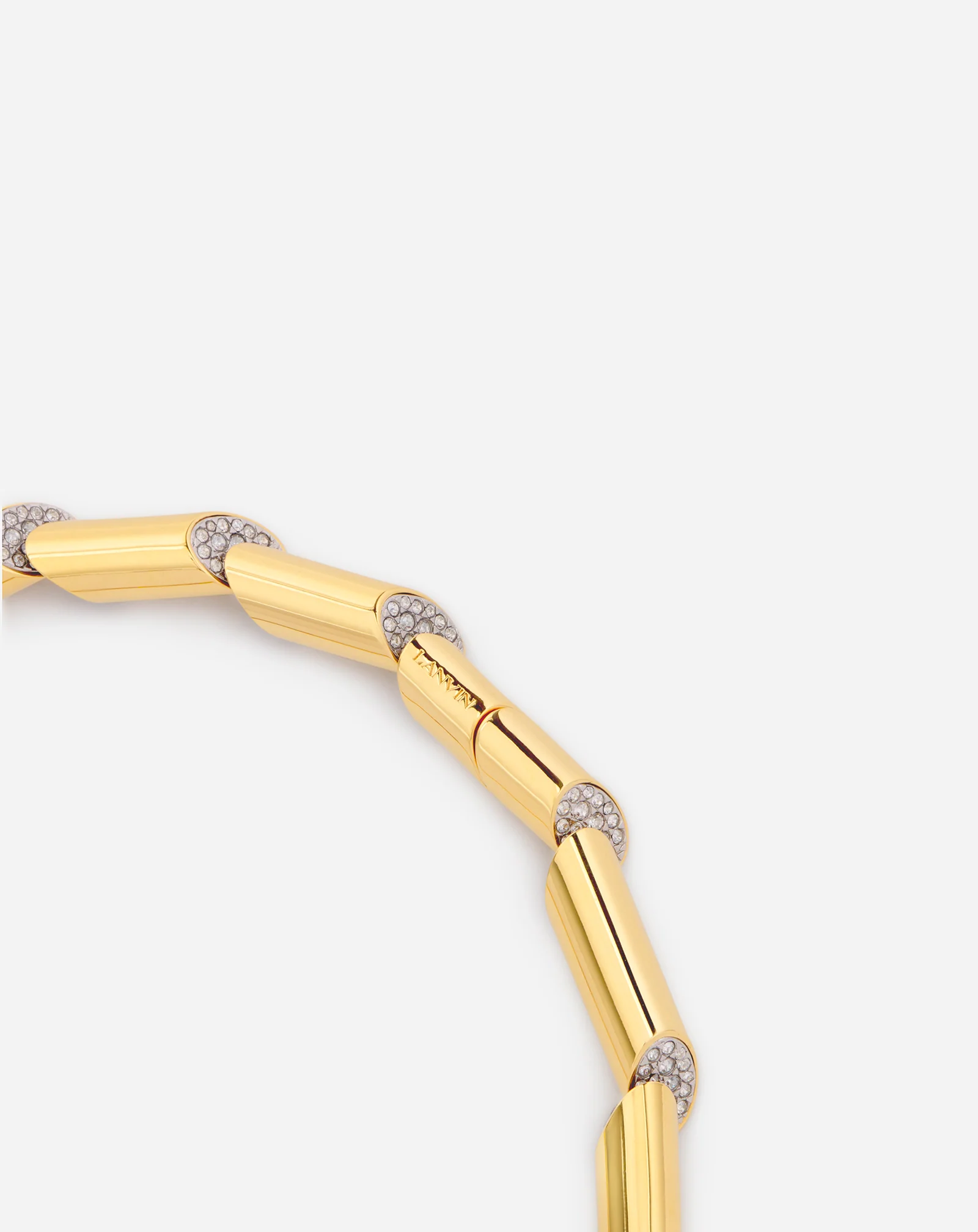 Sequence by lanvin rhinestone choker necklace