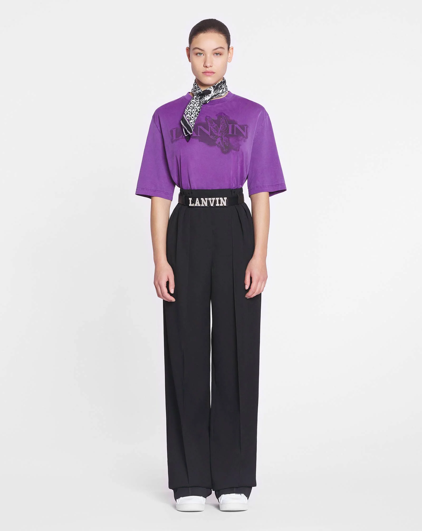 Lanvin x future eagle print t-shirt