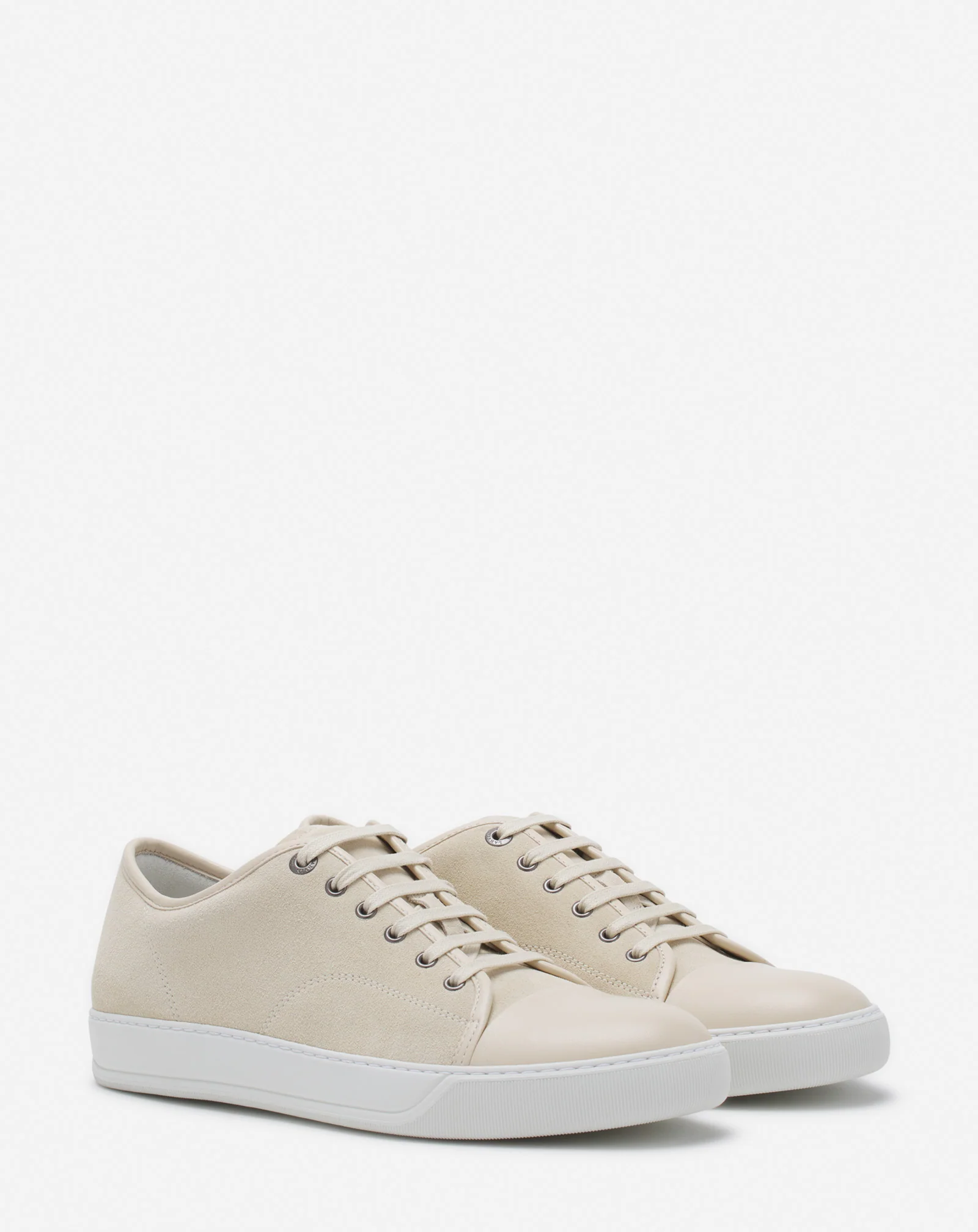 Dbb1 leather and suede sneakers