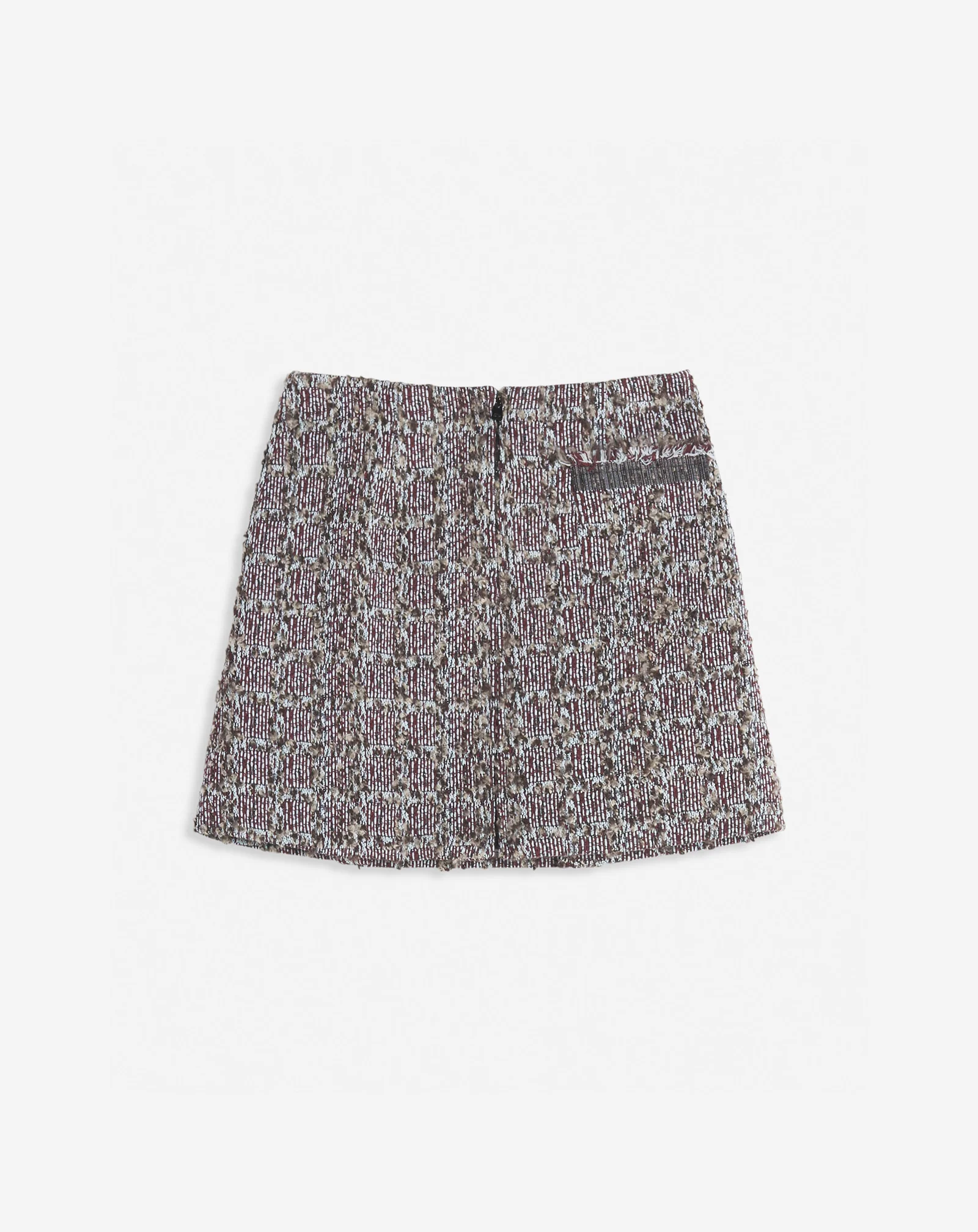 Tweed miniskirt