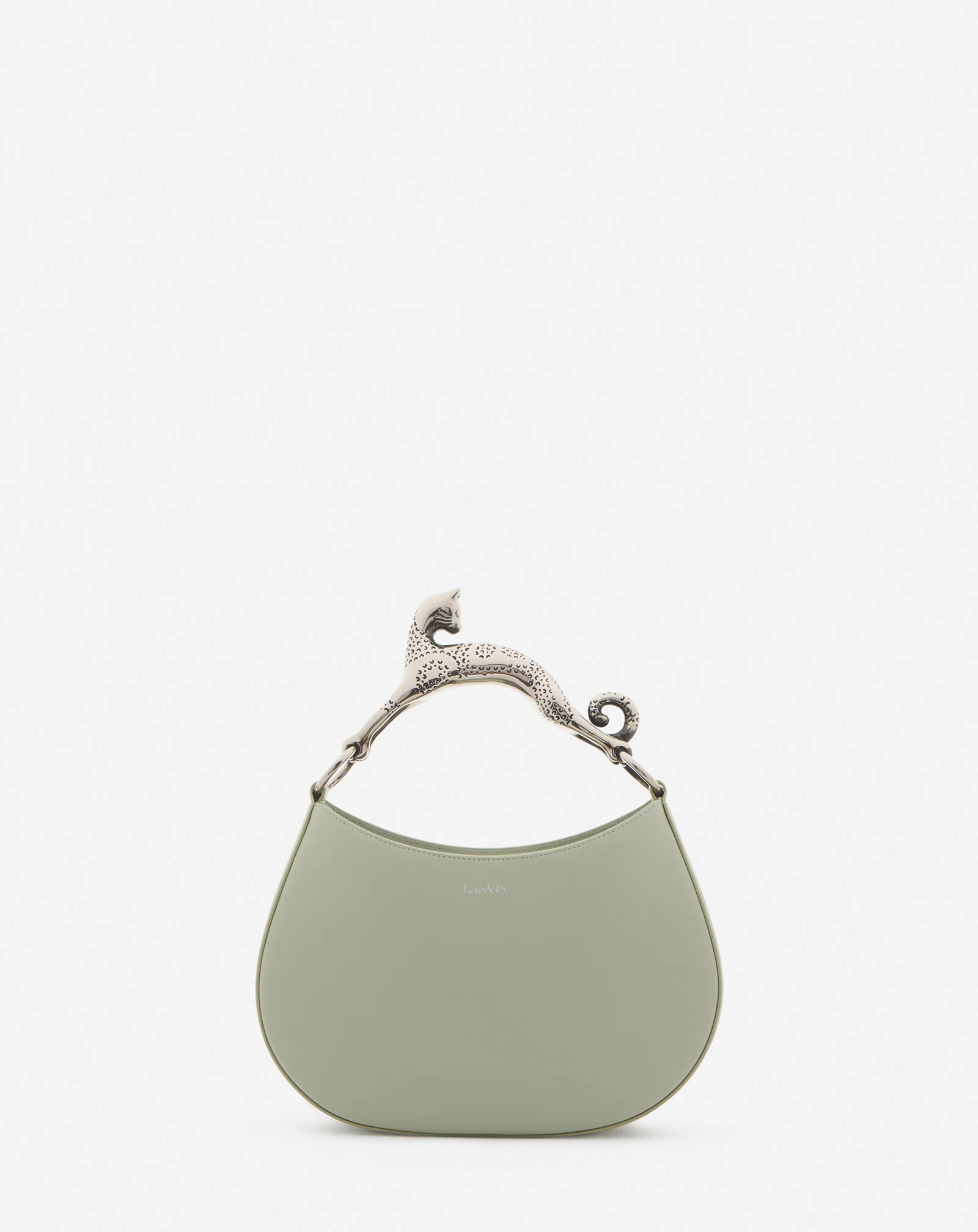 Hobo cat leather bag