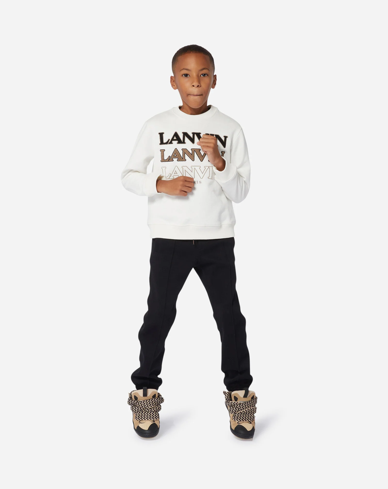 Cotton jogging trousers