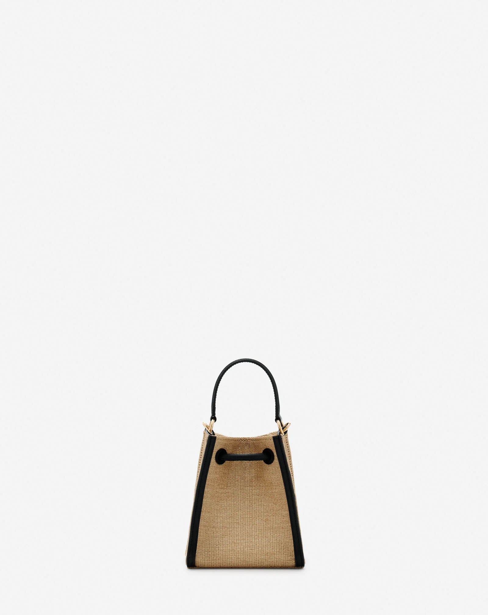 Sequence hobo nano raffia bag