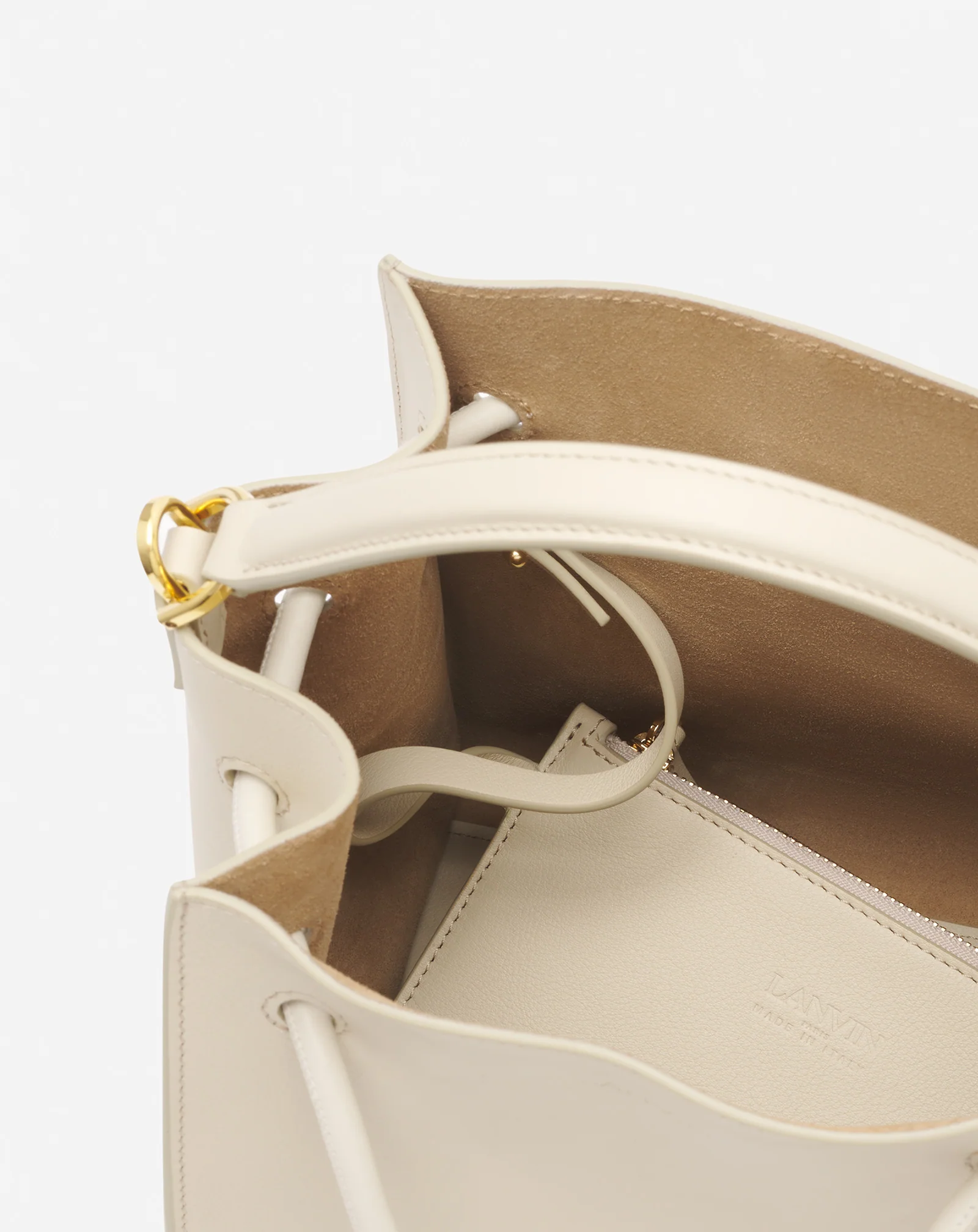 Small leather sequence by lanvin handbag