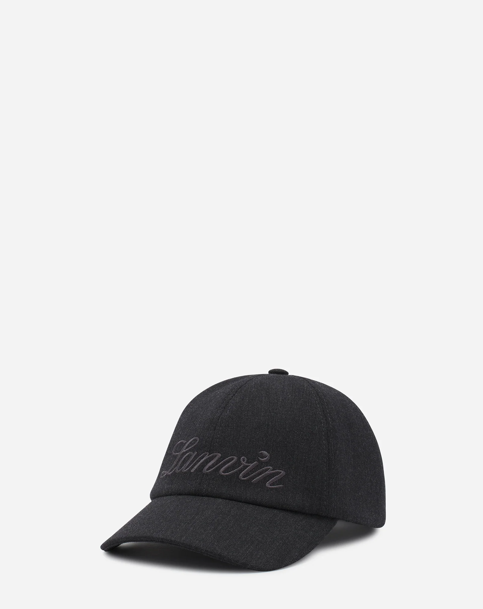 Lanvin script wool cap