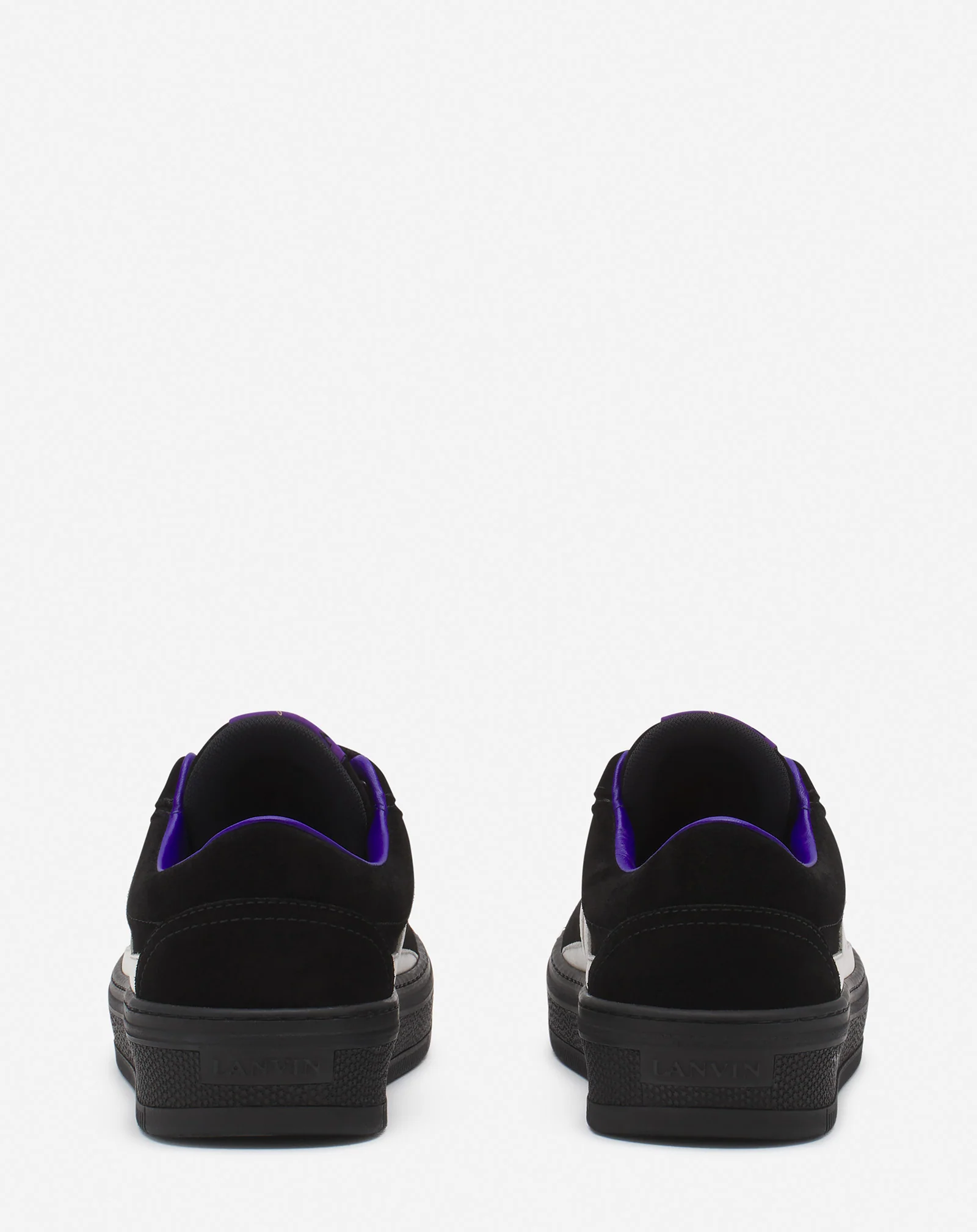 Leather cash sneakers lanvin x future for men