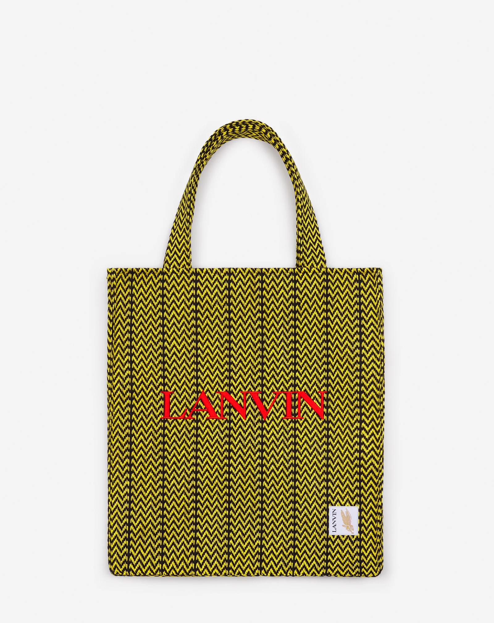 Lanvin x future curb cotton tote bag