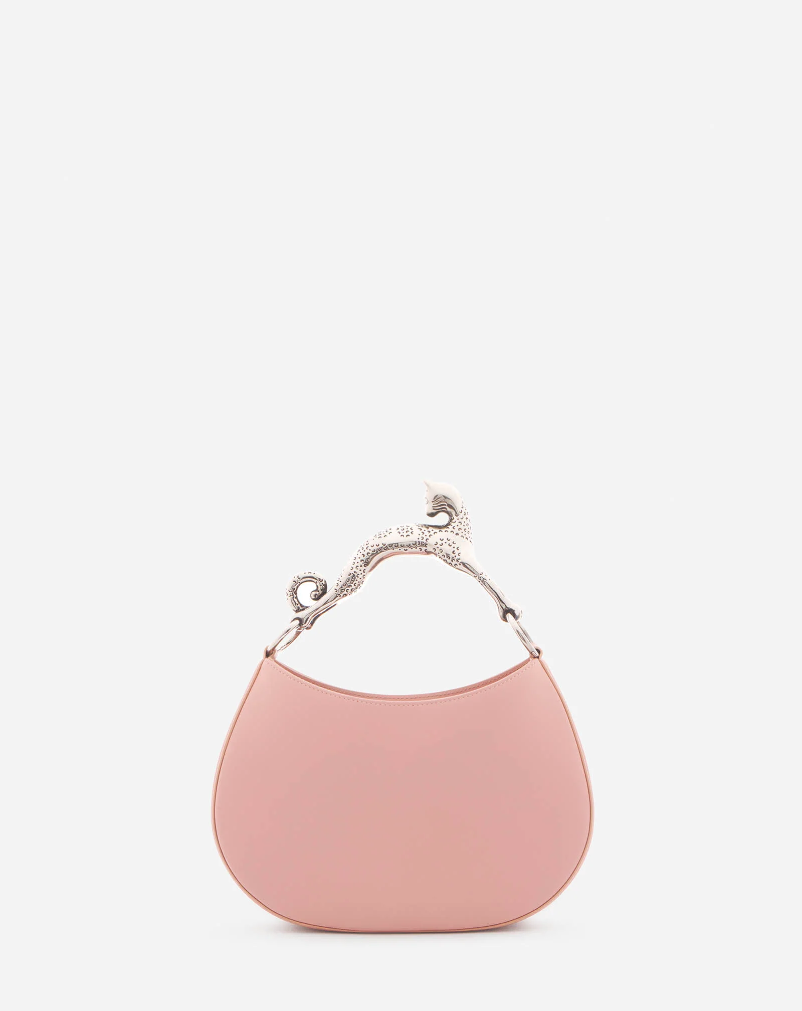 Hobo cat leather bag