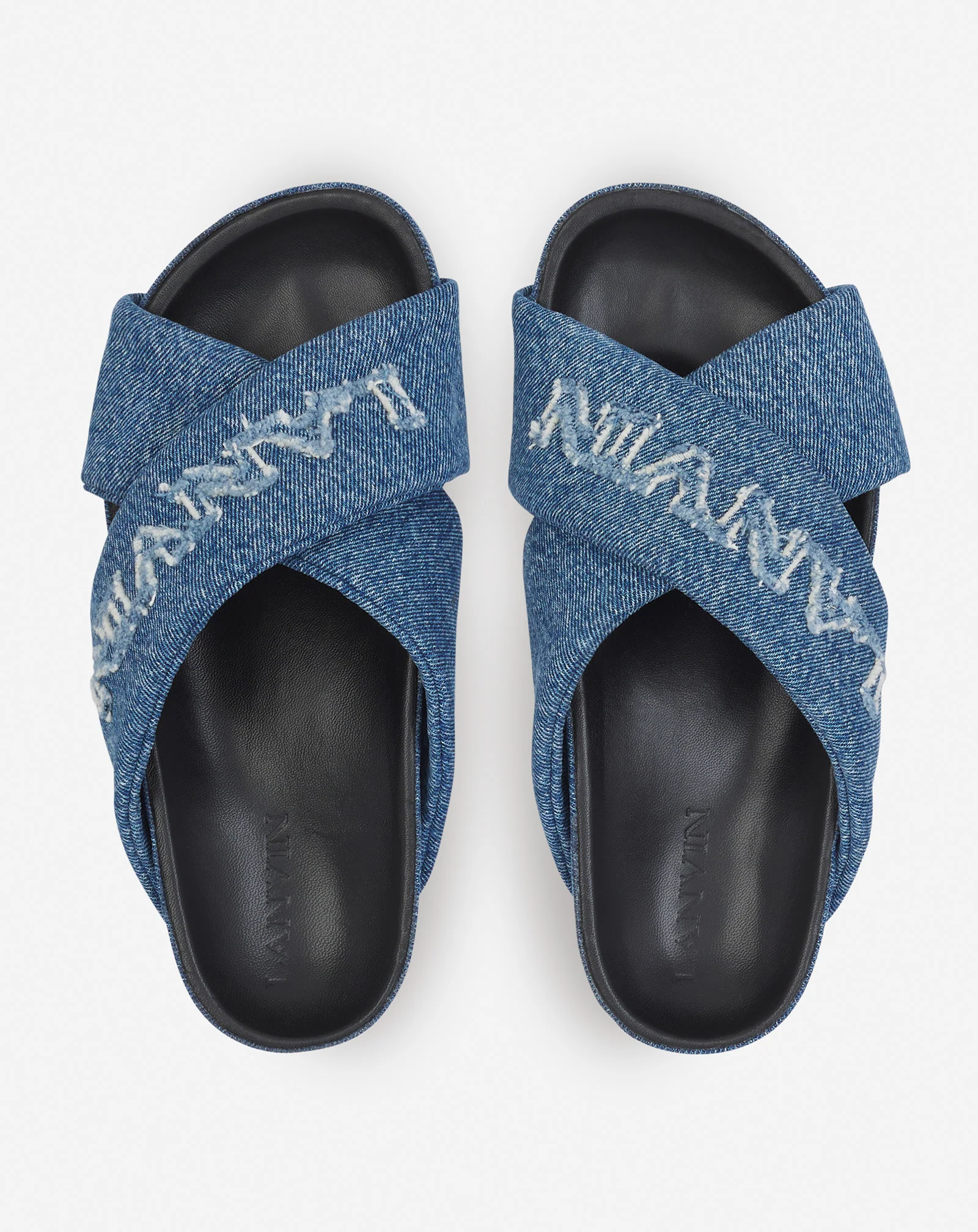 Lanvin tinkle sandals in denim
