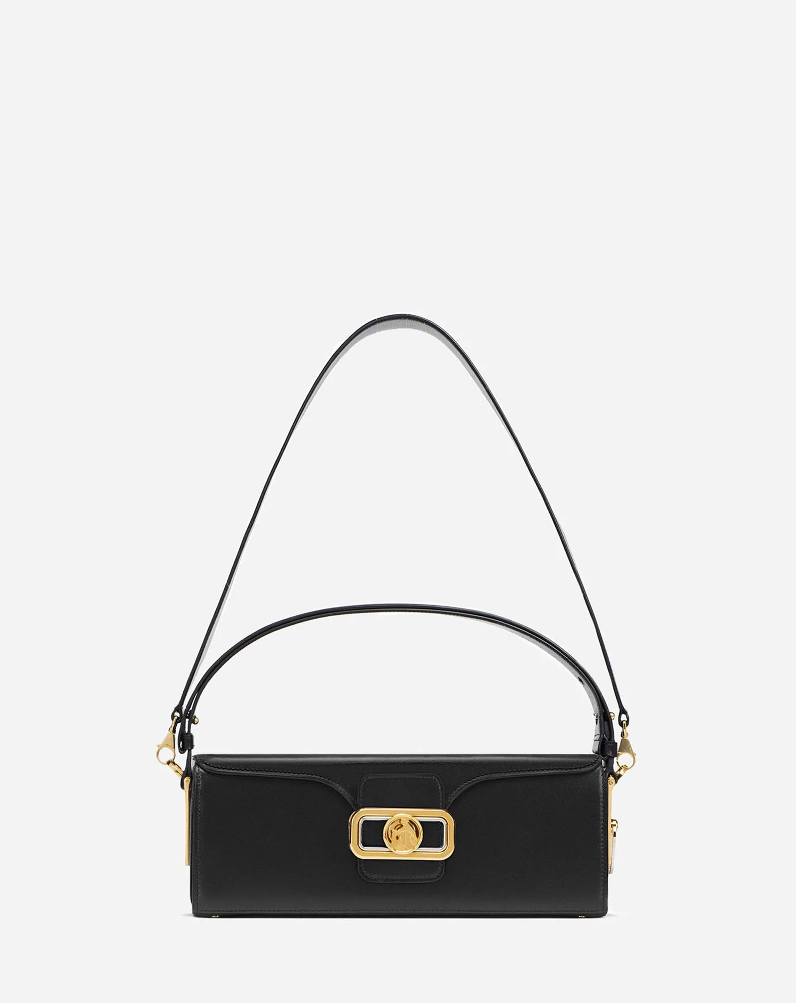 Medium pencil leather bag