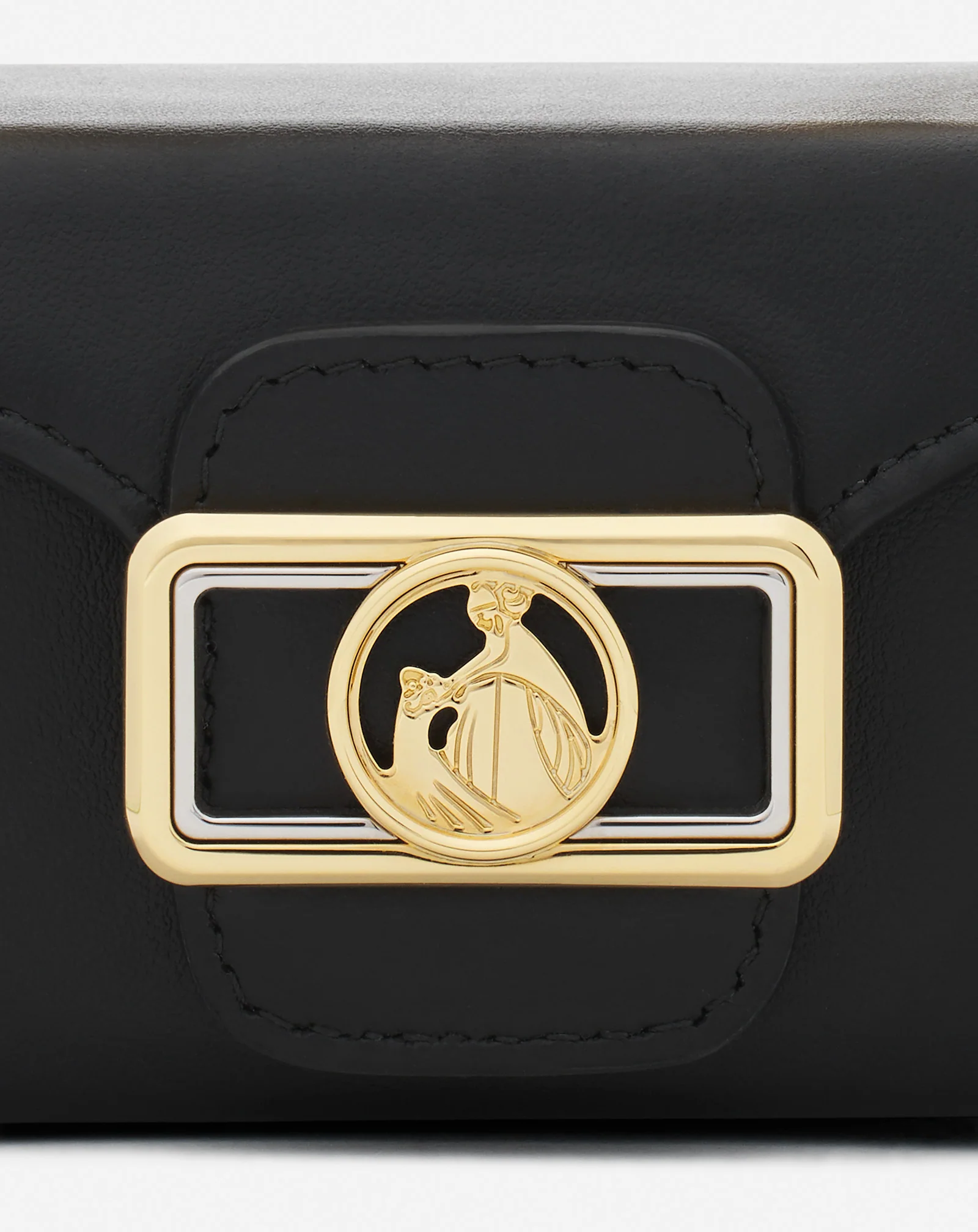 Leather micro pencil cat bag