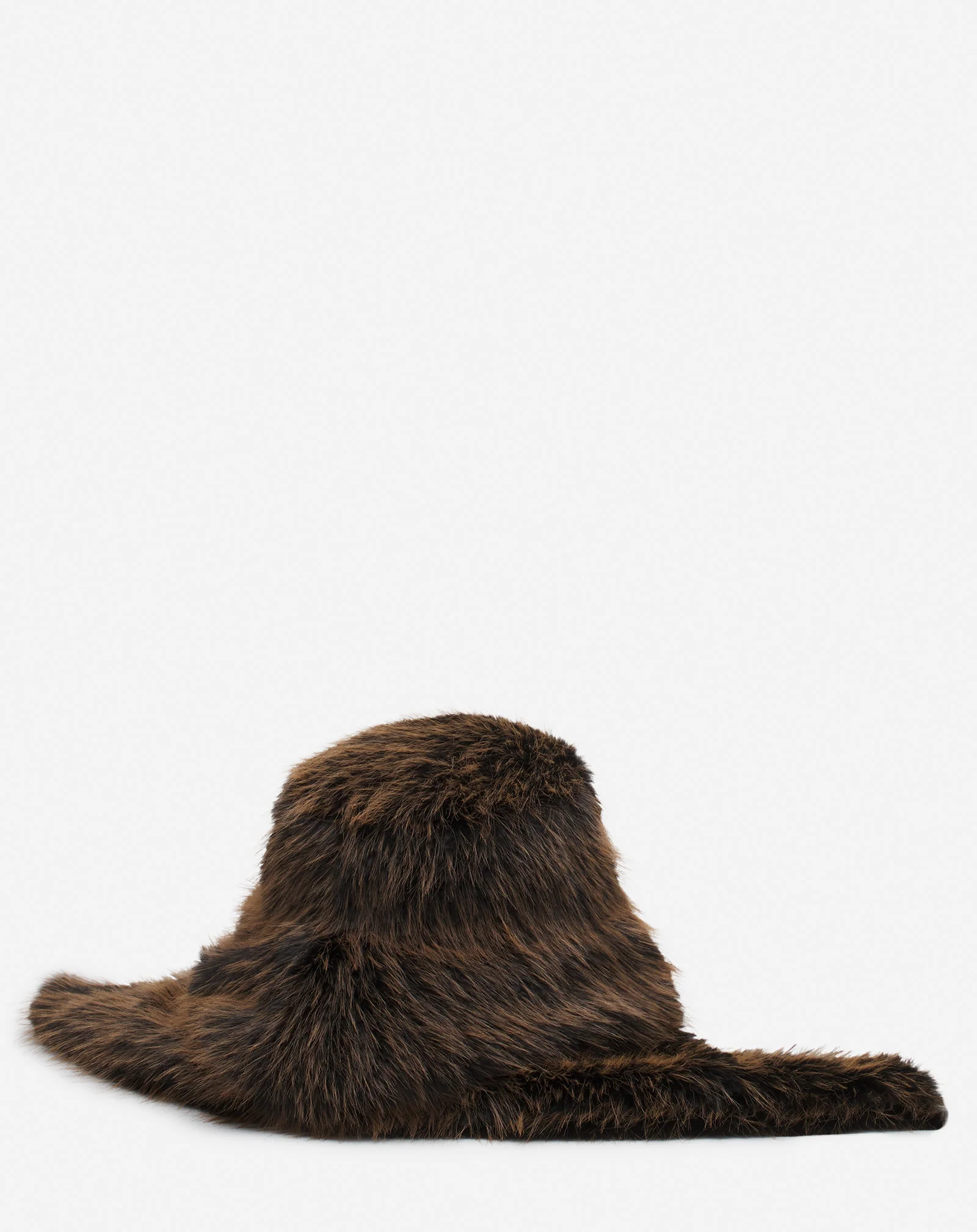Lanvin x future faux fur fisherman hat