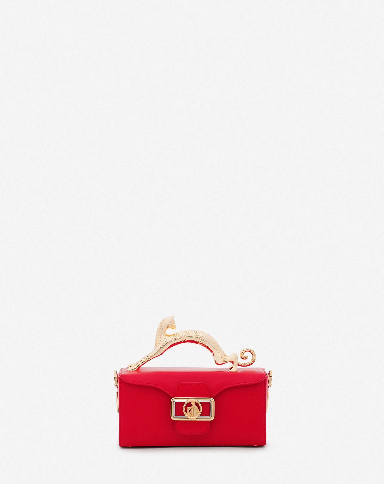 Leather nano pencil cat bag