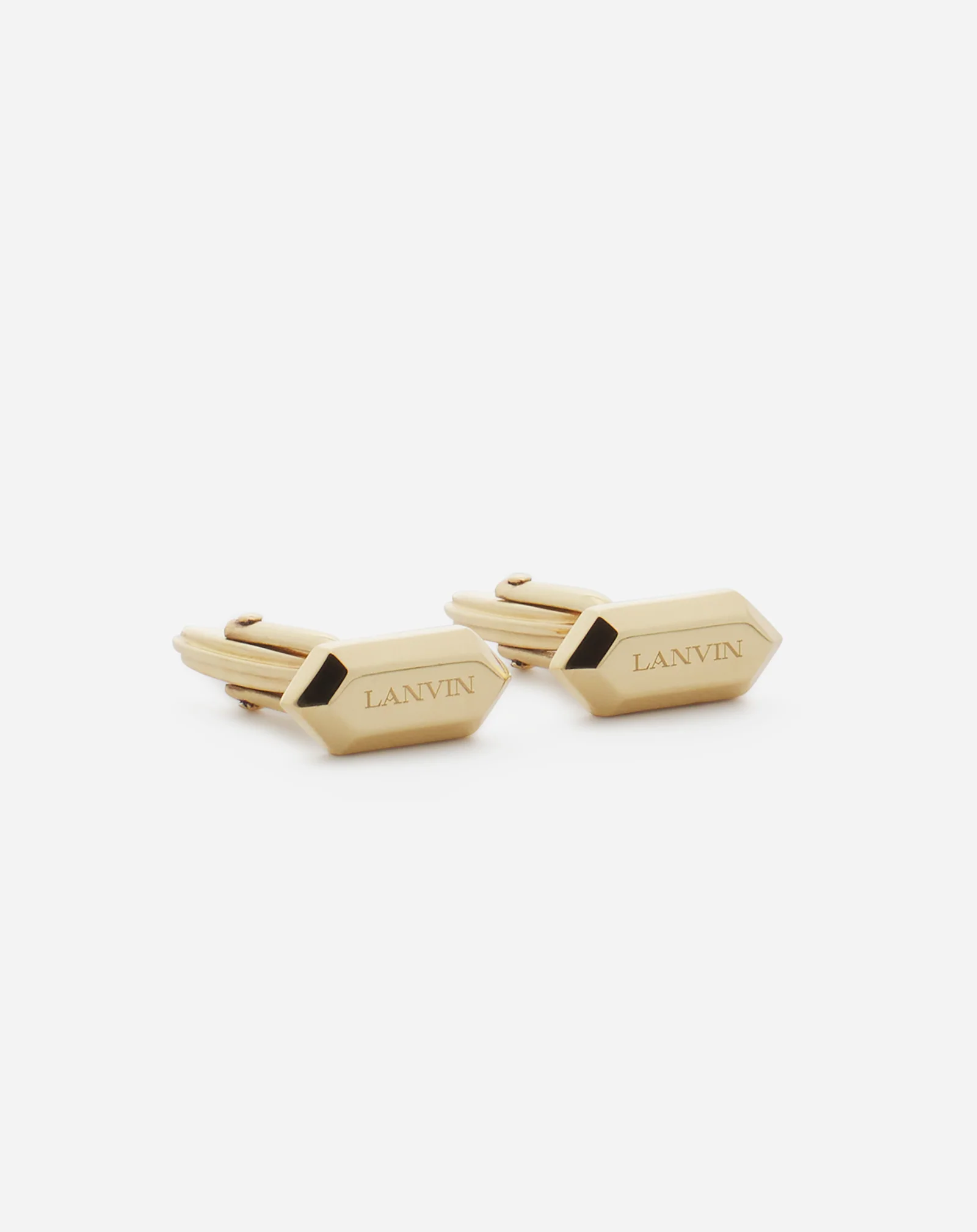 Lanvin label cufflinks