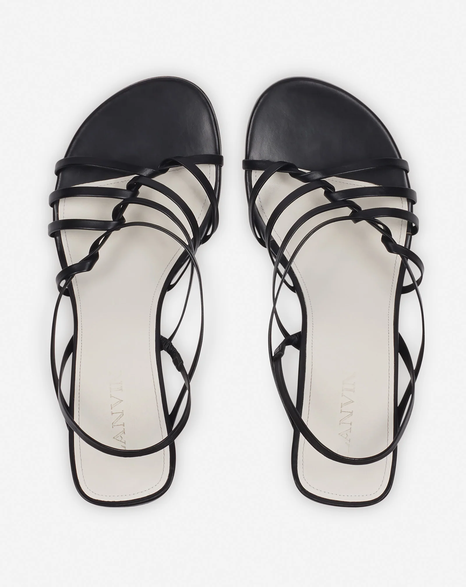 Séquence by lanvin leather sandals