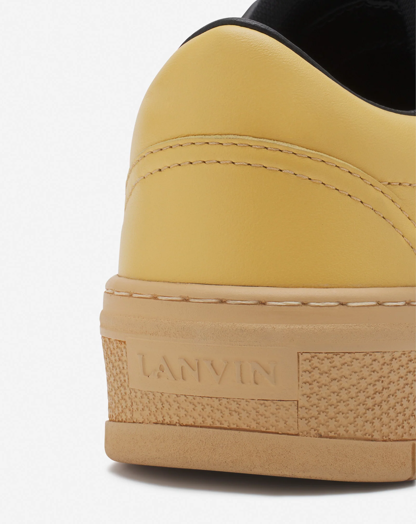 Leather cash sneakers lanvin x future for men