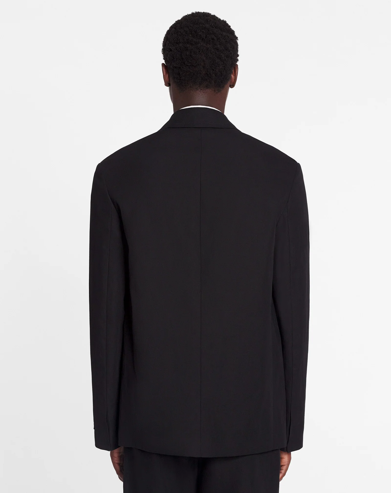 Casual single-breasted jacket