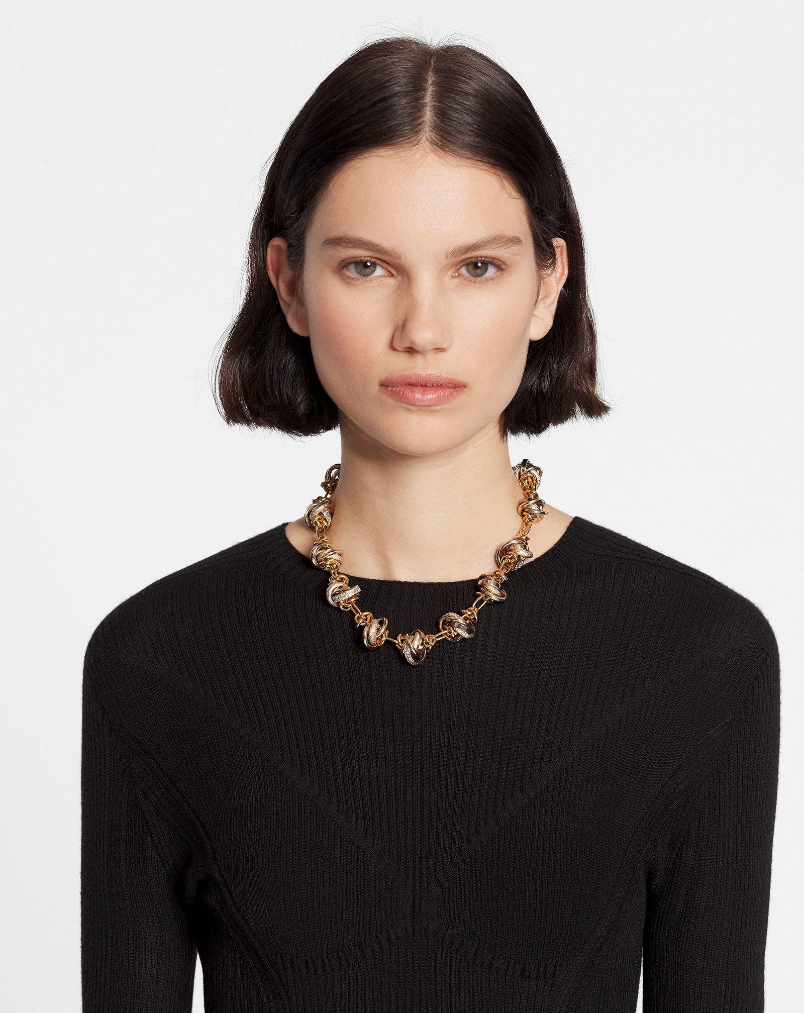 Partition by lanvin knot necklace