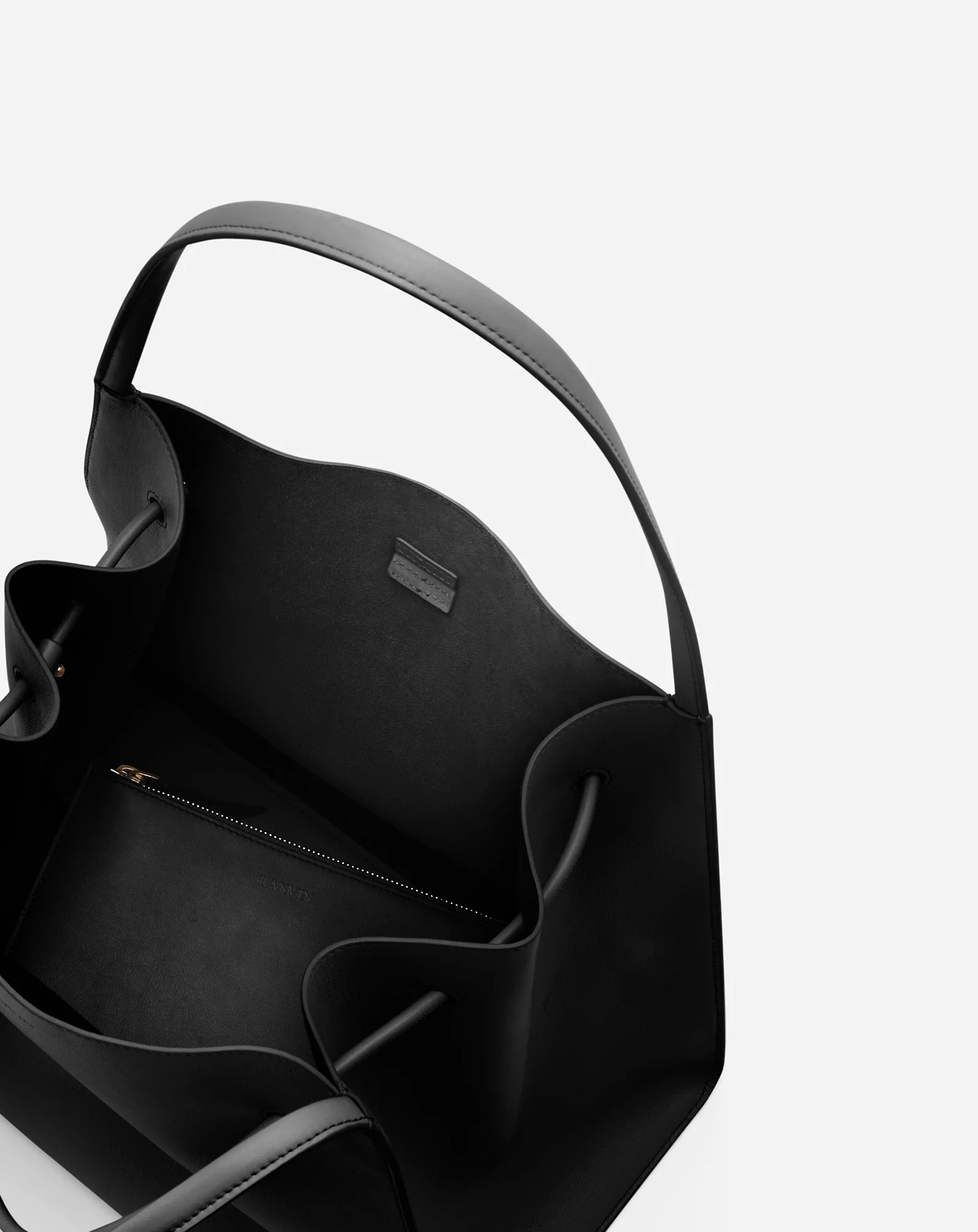 Medium sequence by lanvin belt bag in leather