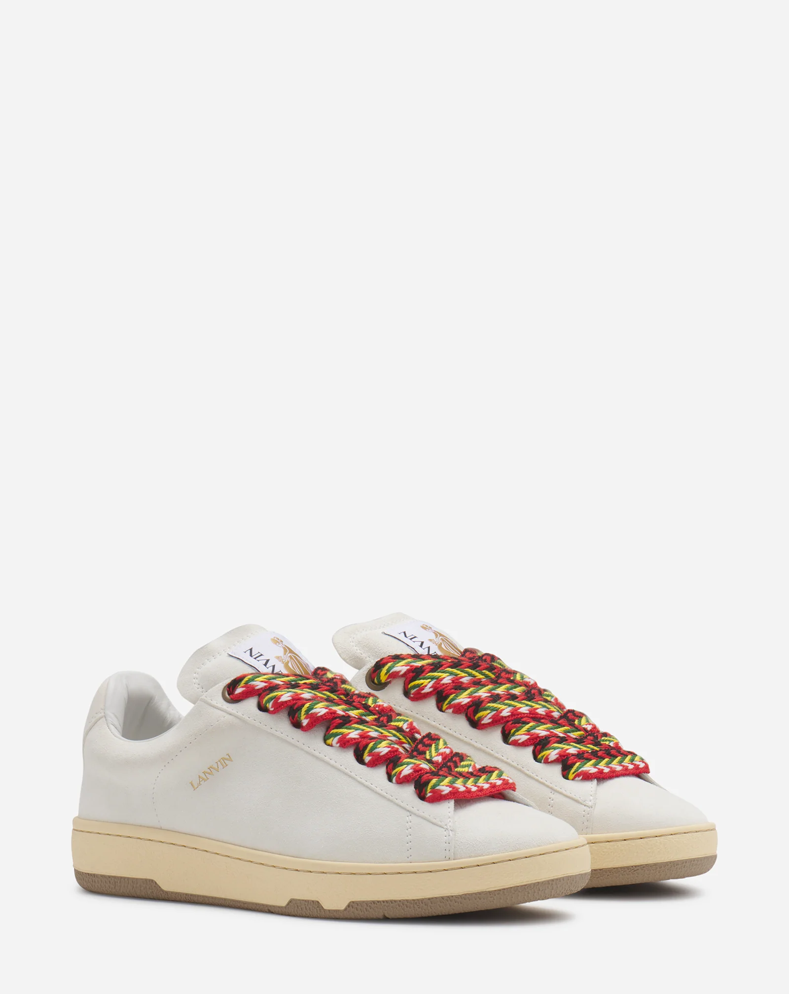Suede lite curb sneakers