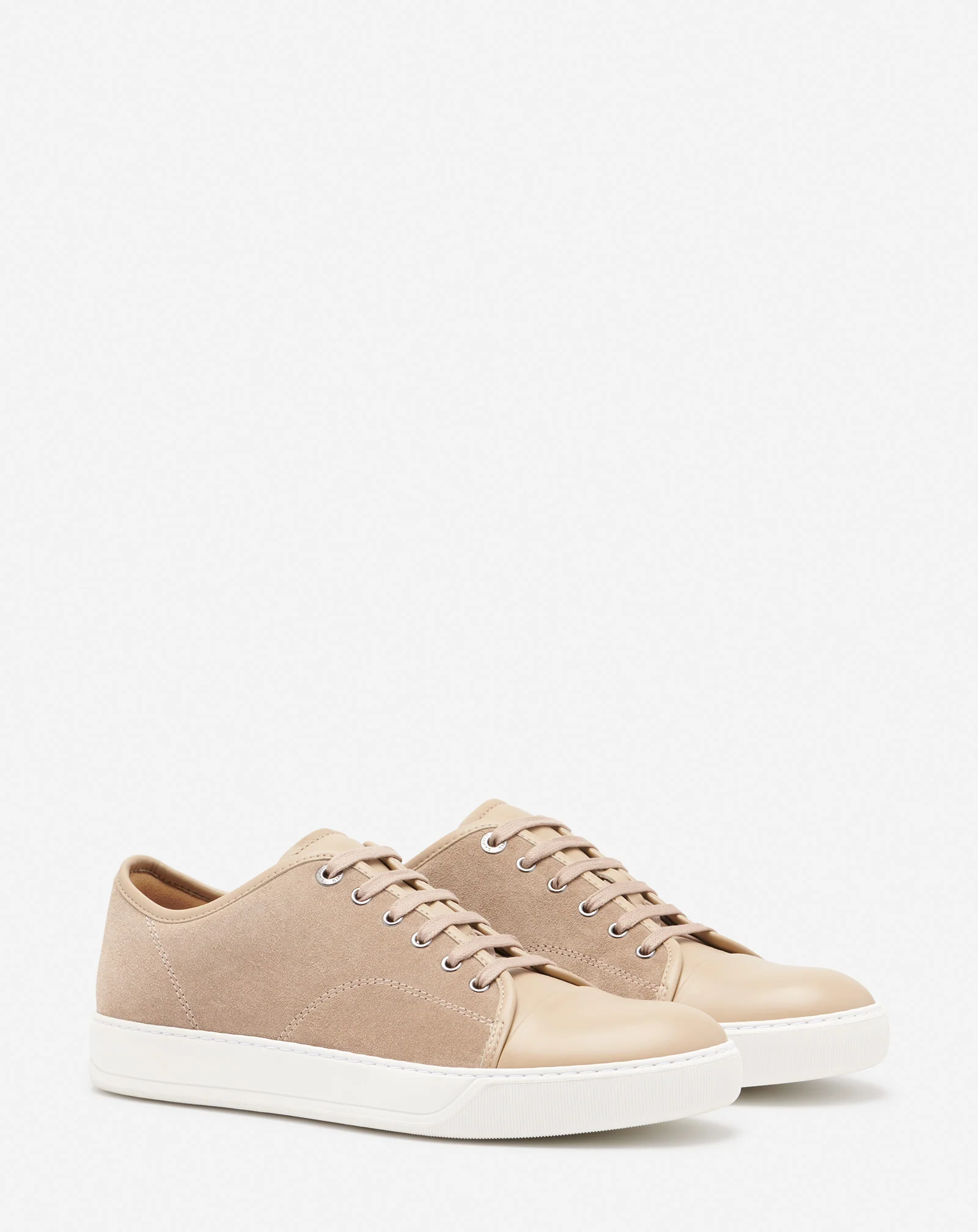 Dbb1 leather and suede sneakers
