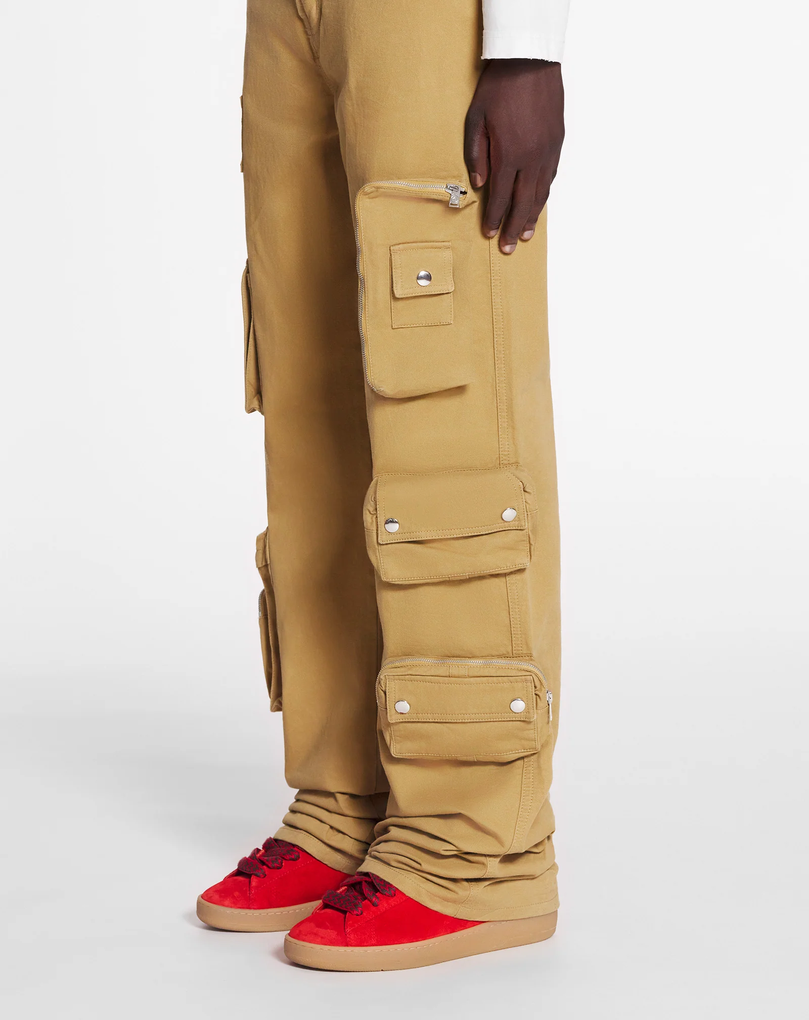 Lanvin x future wide-leg utility pants